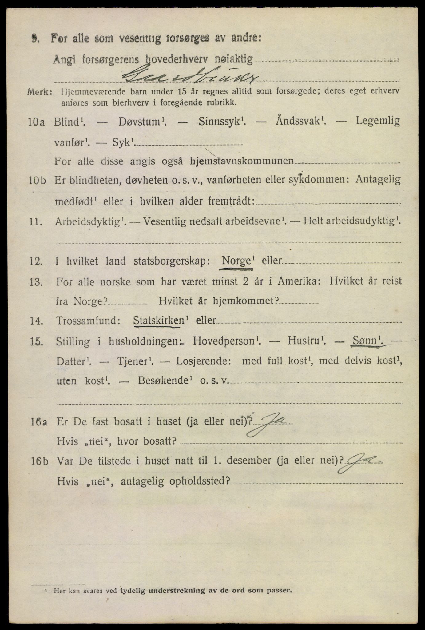 SAKO, 1920 census for Nøtterøy, 1920, p. 6666