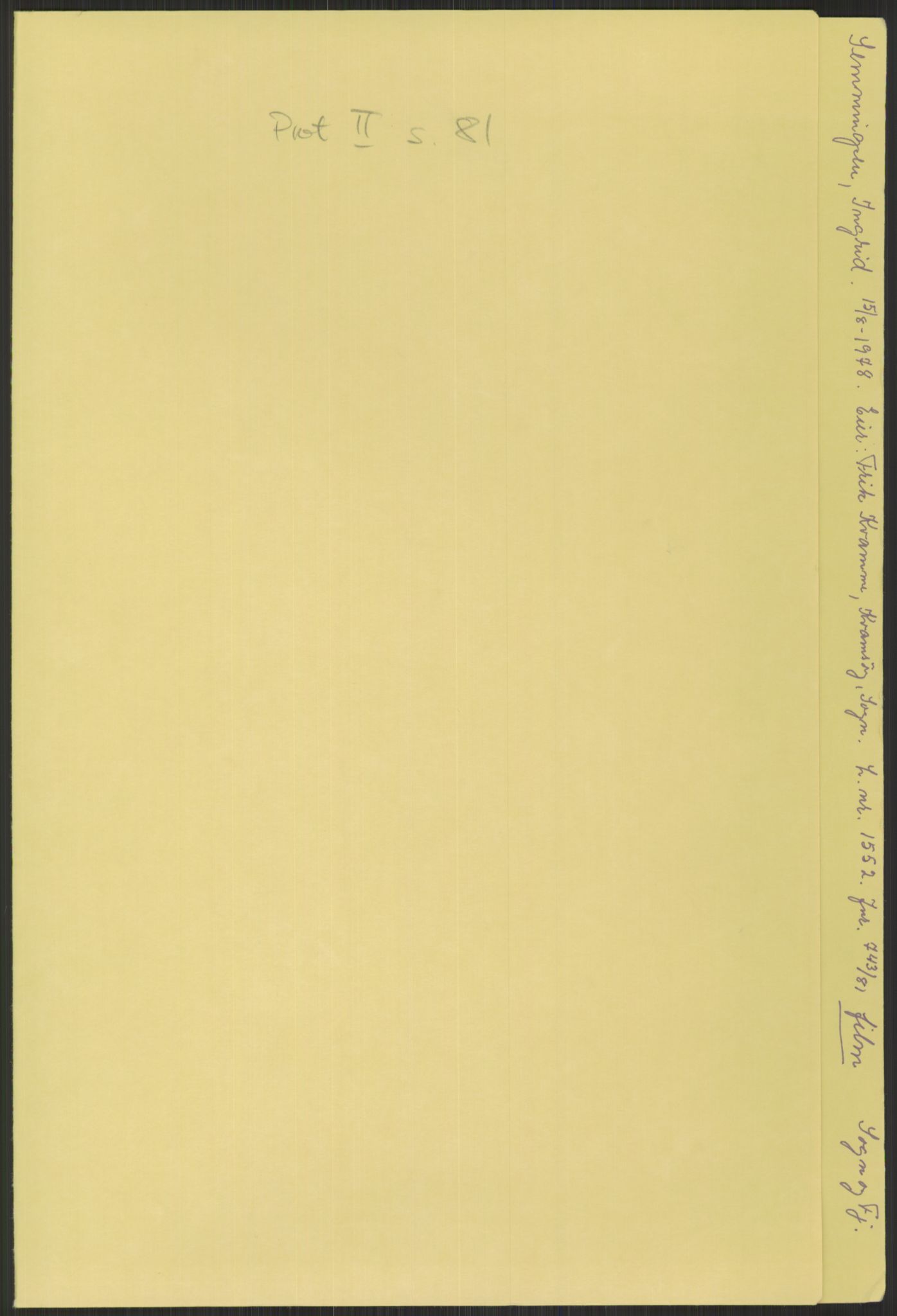 Samlinger til kildeutgivelse, Amerikabrevene, RA/EA-4057/F/L0033: Innlån fra Sogn og Fjordane. Innlån fra Møre og Romsdal, 1838-1914, p. 73