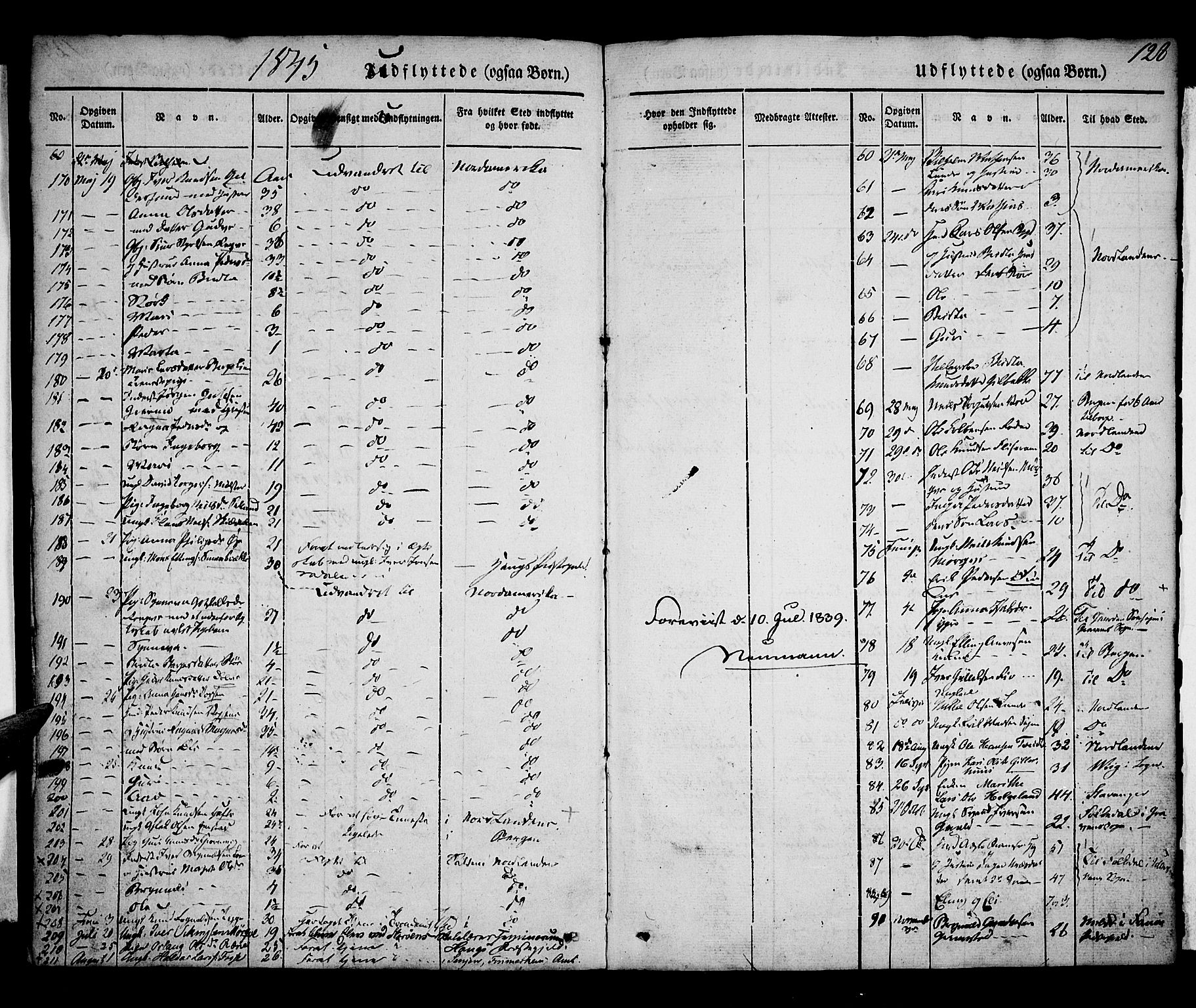 Voss sokneprestembete, SAB/A-79001/H/Haa: Parish register (official) no. A 14, 1837-1847, p. 128