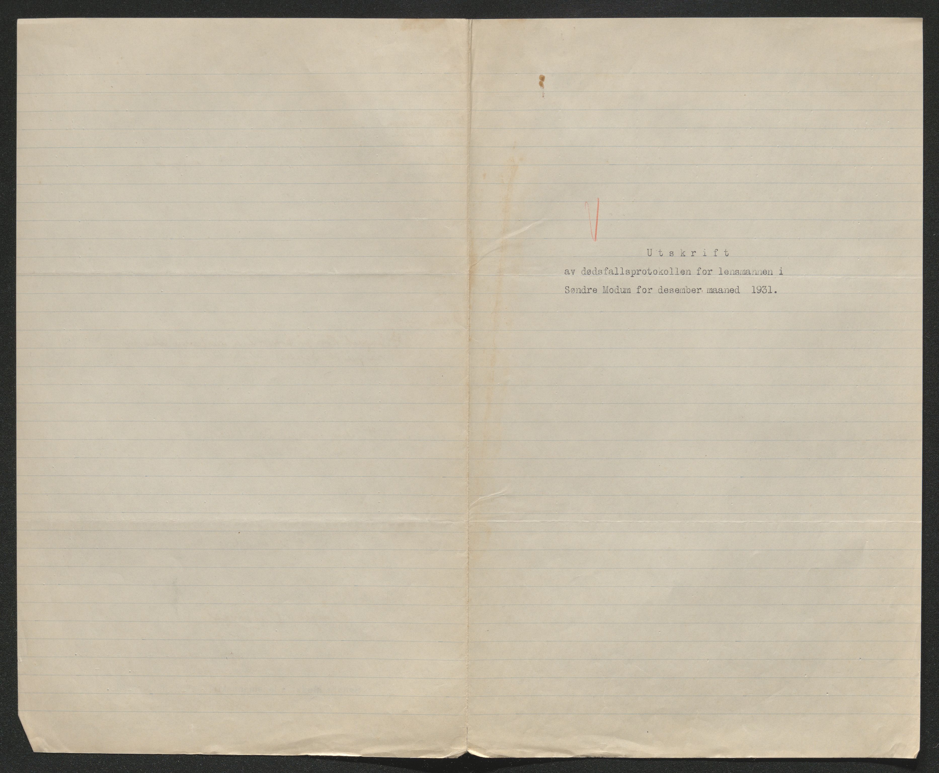 Eiker, Modum og Sigdal sorenskriveri, AV/SAKO-A-123/H/Ha/Hab/L0046: Dødsfallsmeldinger, 1930-1931, p. 1242