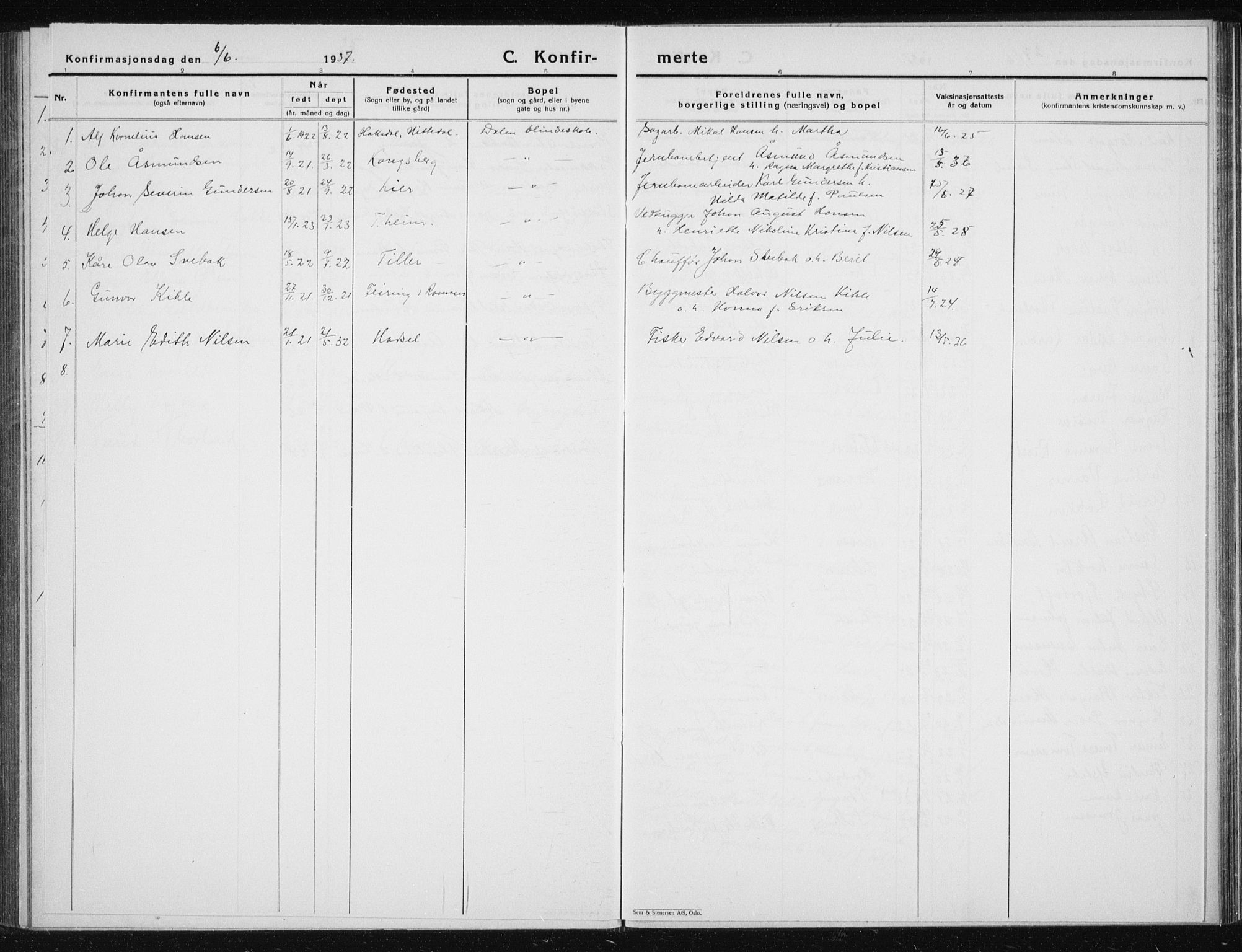 Ministerialprotokoller, klokkerbøker og fødselsregistre - Sør-Trøndelag, SAT/A-1456/606/L0314: Parish register (copy) no. 606C10, 1911-1937