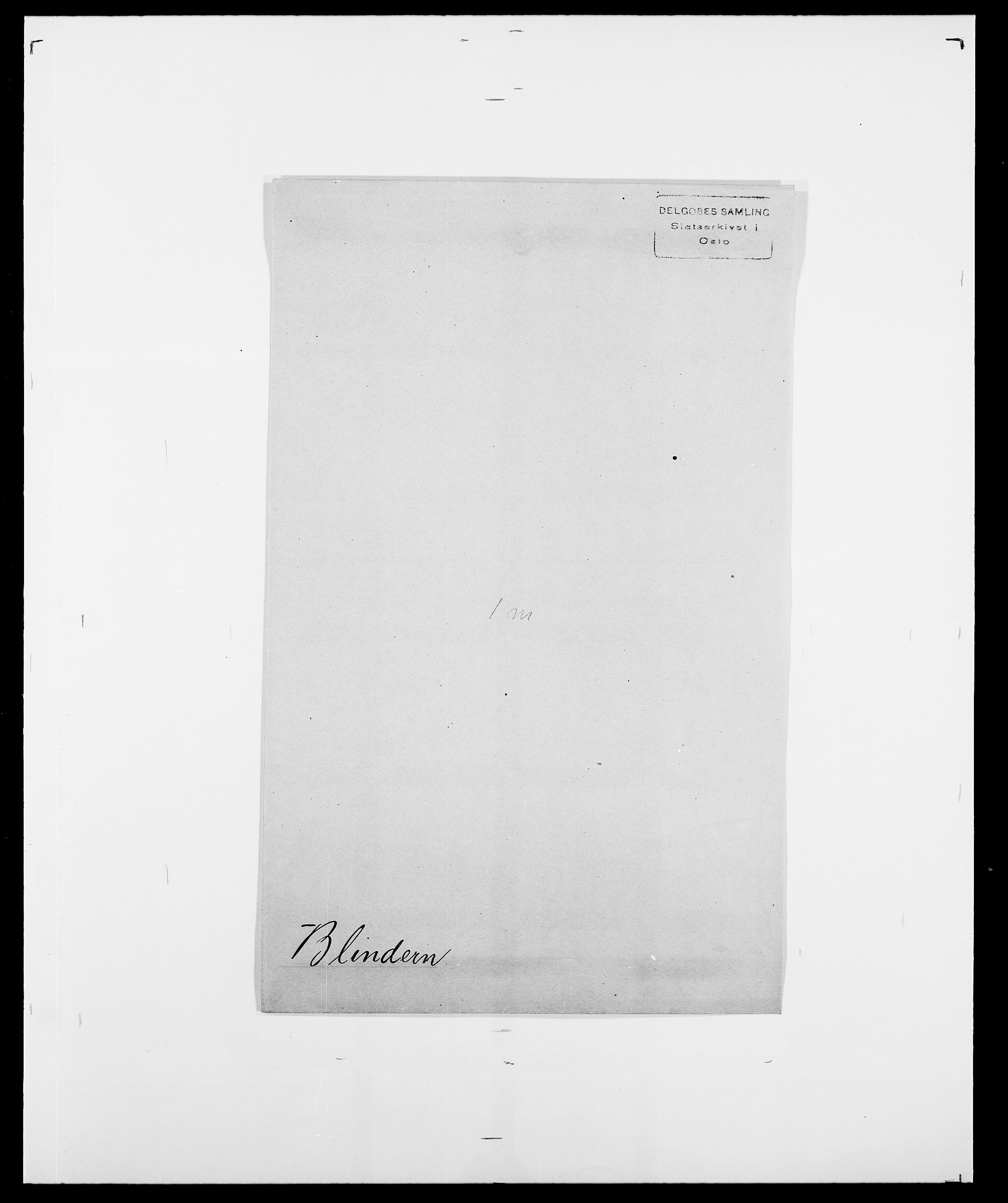 Delgobe, Charles Antoine - samling, SAO/PAO-0038/D/Da/L0004: Bergendahl - Blære, p. 611