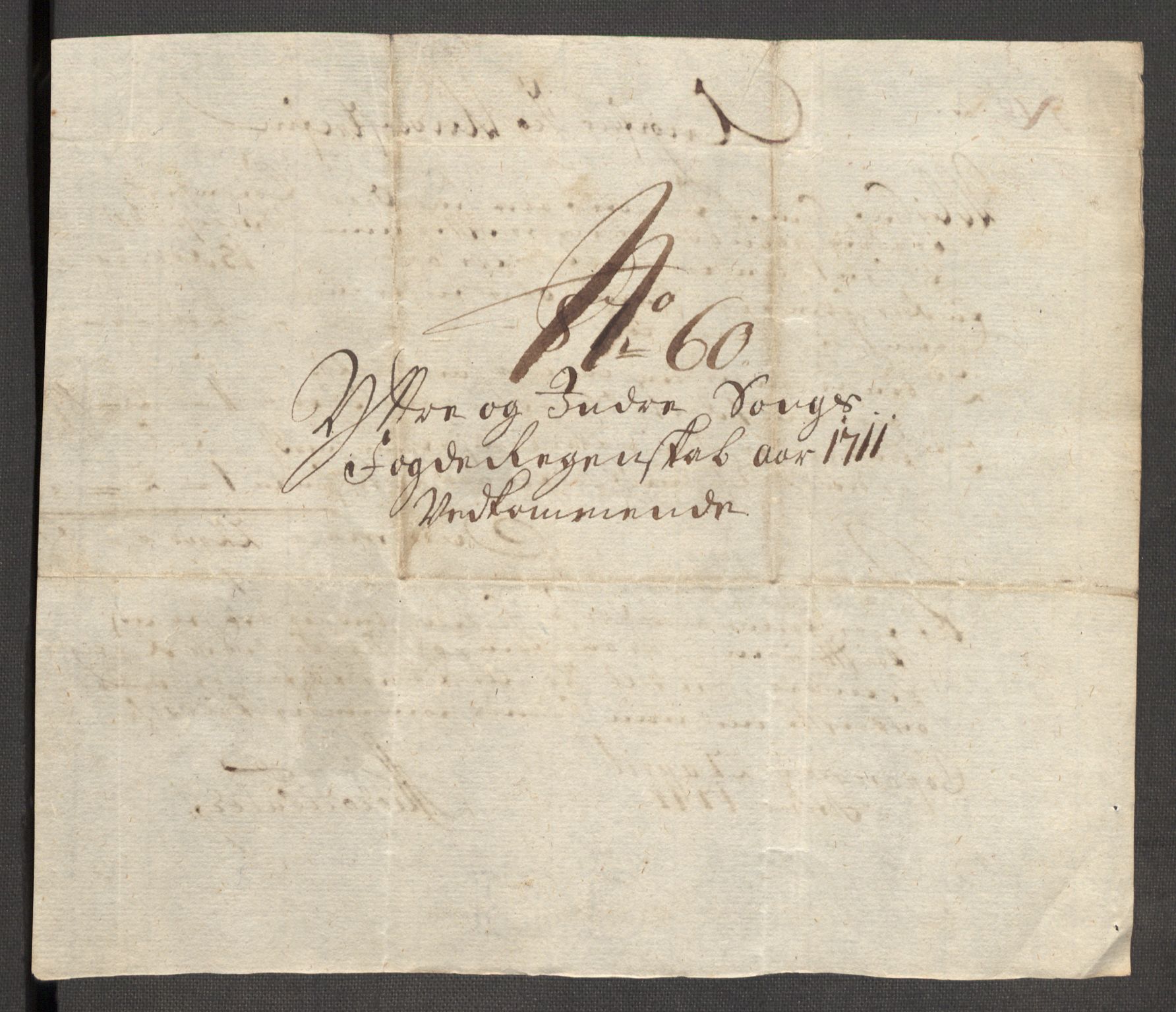 Rentekammeret inntil 1814, Reviderte regnskaper, Fogderegnskap, RA/EA-4092/R52/L3317: Fogderegnskap Sogn, 1711, p. 347