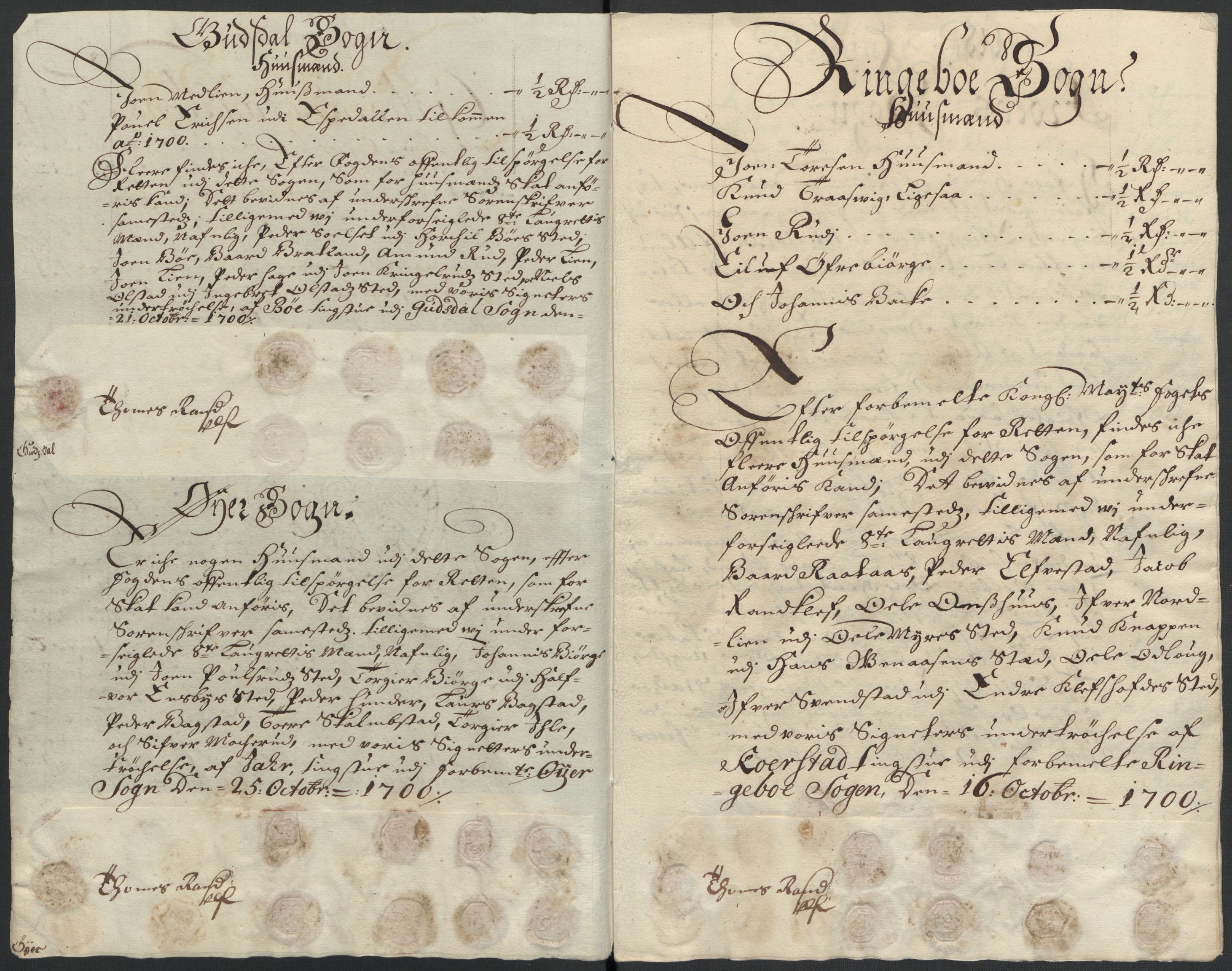 Rentekammeret inntil 1814, Reviderte regnskaper, Fogderegnskap, RA/EA-4092/R17/L1173: Fogderegnskap Gudbrandsdal, 1700, p. 131