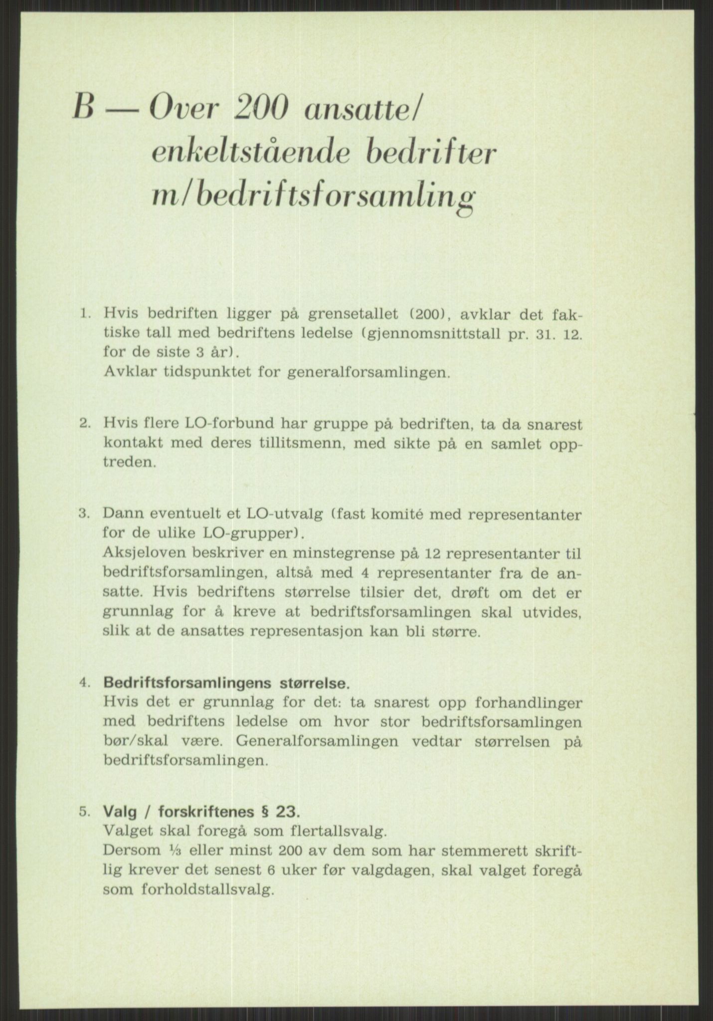 Nygaard, Kristen, AV/RA-PA-1398/F/Fi/L0019: Fagbevegelse, demokrati, Jern- og Metallprosjektet, 1970-2002, p. 59