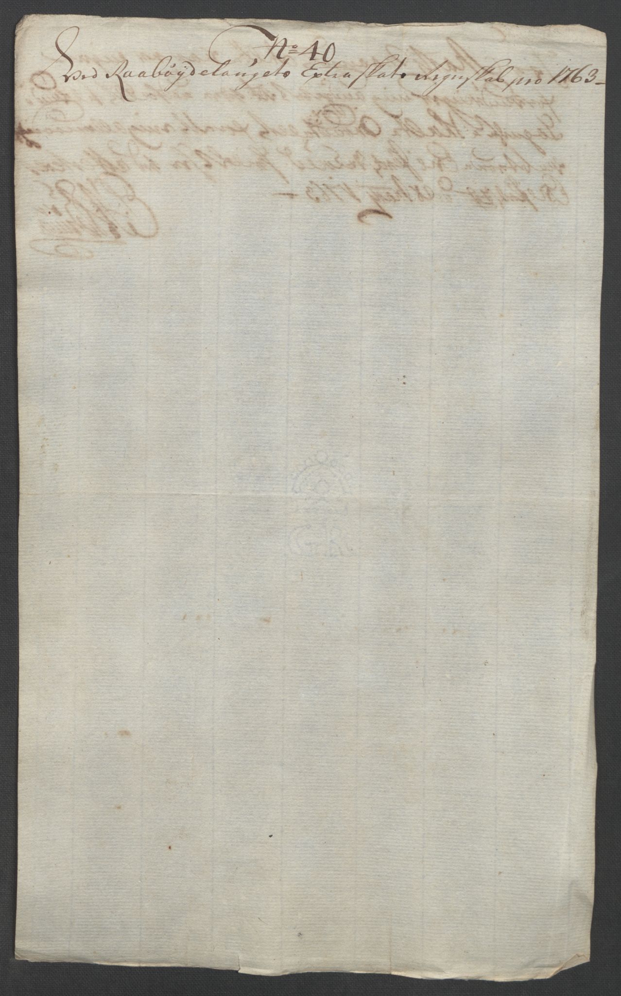 Rentekammeret inntil 1814, Reviderte regnskaper, Fogderegnskap, AV/RA-EA-4092/R40/L2517: Ekstraskatten Råbyggelag, 1762-1763, p. 374