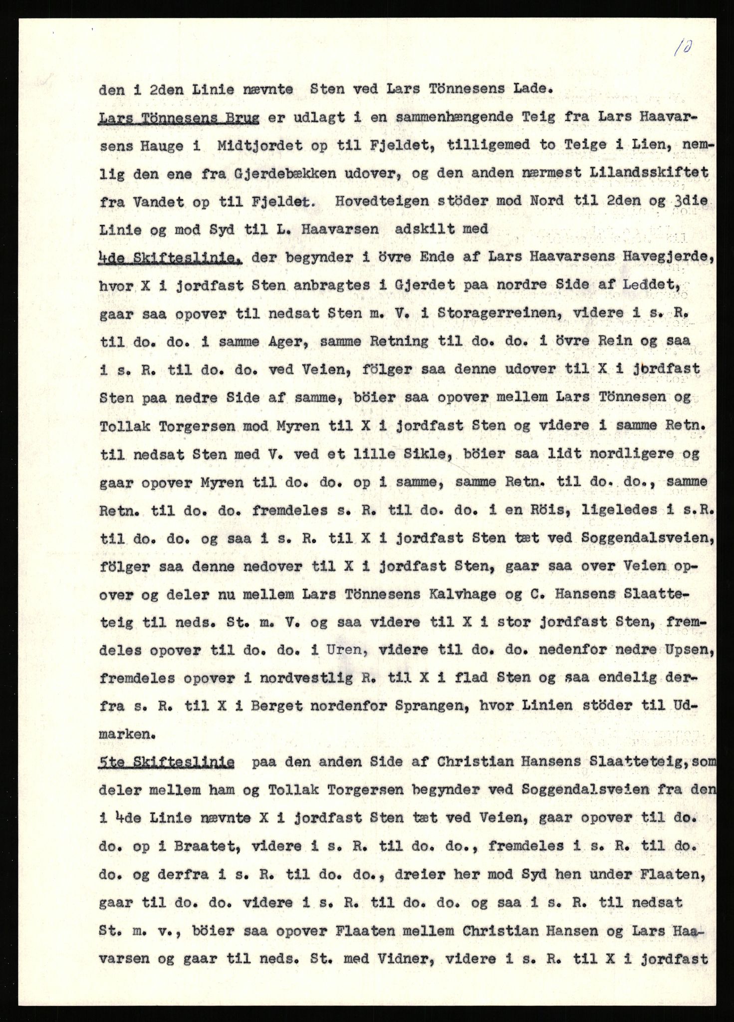 Statsarkivet i Stavanger, AV/SAST-A-101971/03/Y/Yj/L0028: Avskrifter sortert etter gårdsnavn: Gudla - Haga i Håland, 1750-1930, p. 252