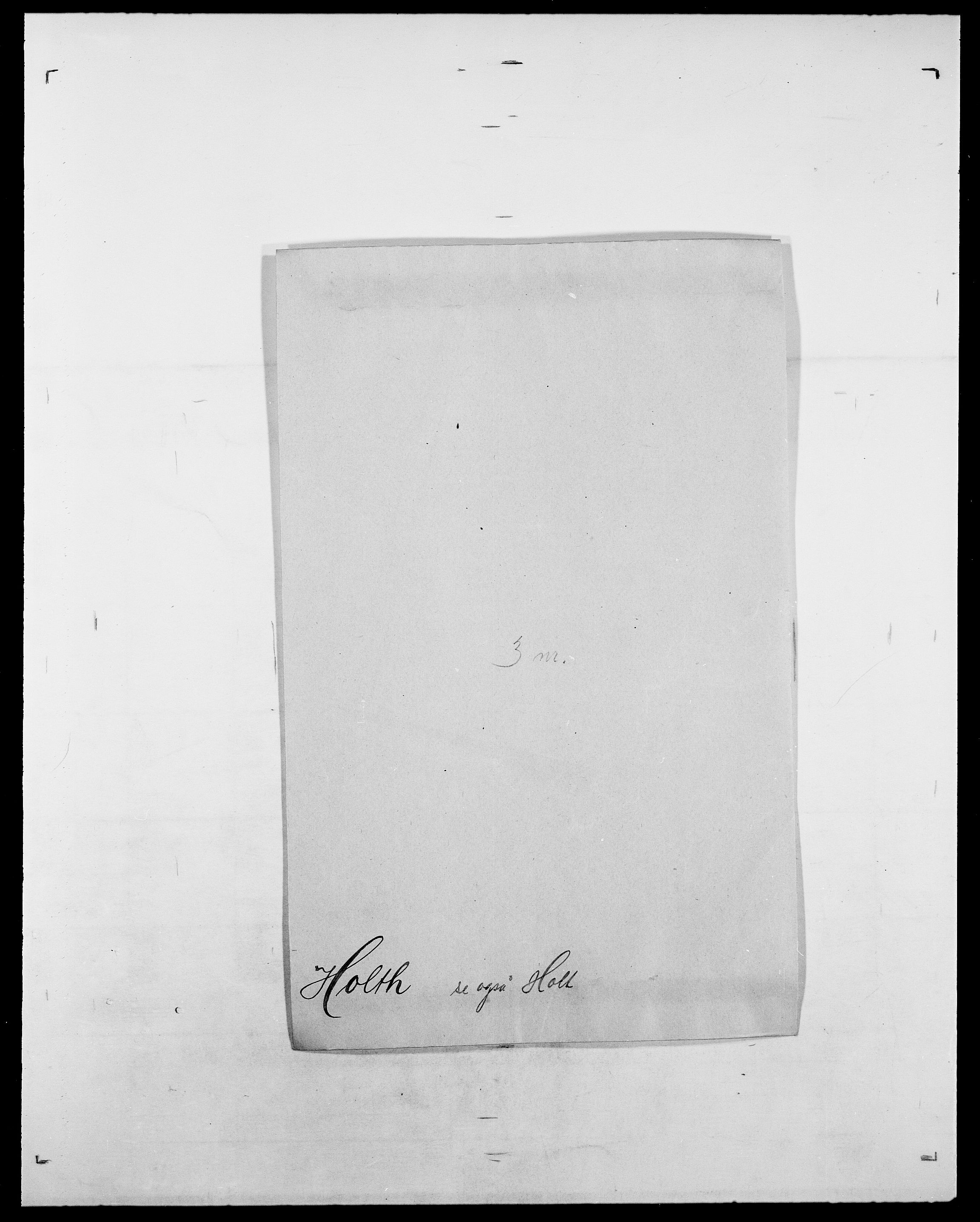 Delgobe, Charles Antoine - samling, AV/SAO-PAO-0038/D/Da/L0018: Hoch - Howert, p. 875