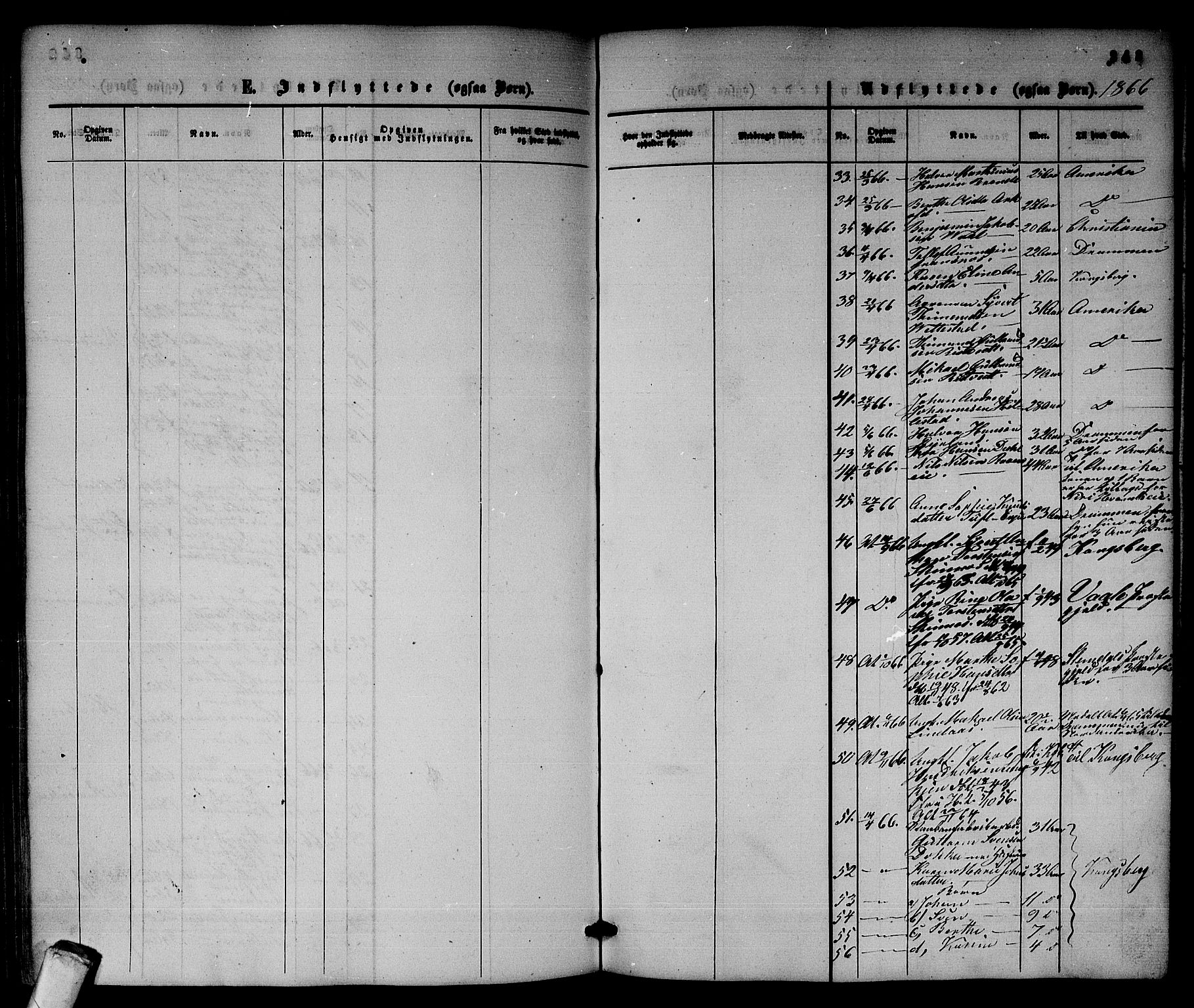 Sandsvær kirkebøker, AV/SAKO-A-244/G/Ga/L0005: Parish register (copy) no. I 5, 1857-1873, p. 343