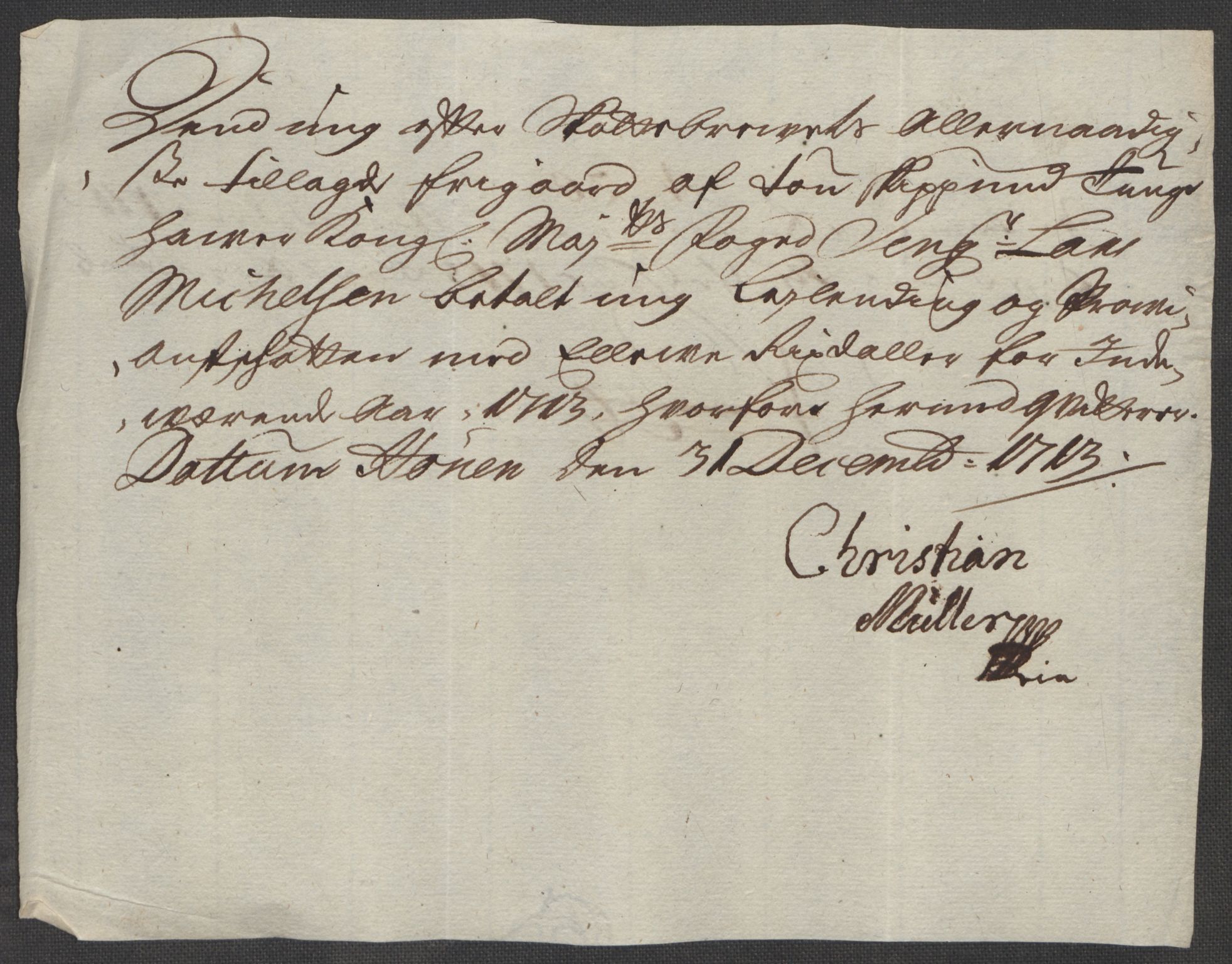 Rentekammeret inntil 1814, Reviderte regnskaper, Fogderegnskap, AV/RA-EA-4092/R23/L1471: Fogderegnskap Ringerike og Hallingdal, 1713-1714, p. 251
