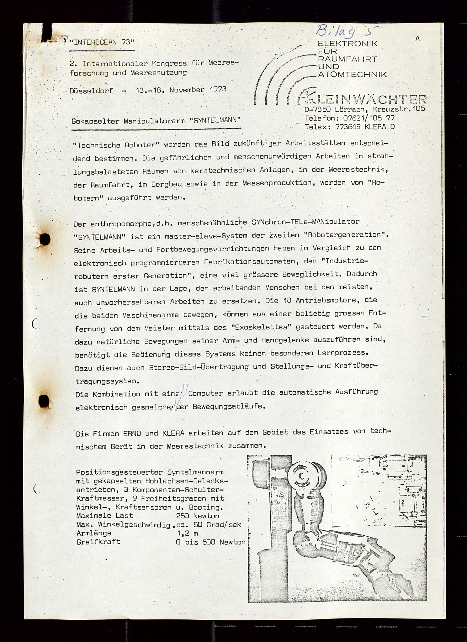 Industridepartementet, Oljekontoret, AV/SAST-A-101348/Di/L0004: DWP, møter, komite`møter, 761 forskning/teknologi, 1972-1975, p. 338