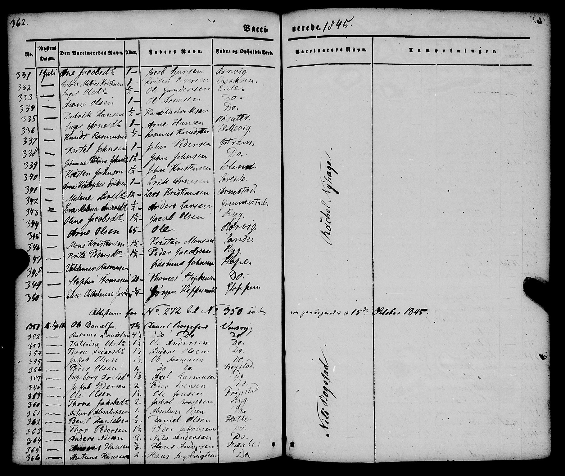 Gloppen sokneprestembete, AV/SAB-A-80101/H/Haa/Haaa/L0008: Parish register (official) no. A 8, 1837-1855, p. 362