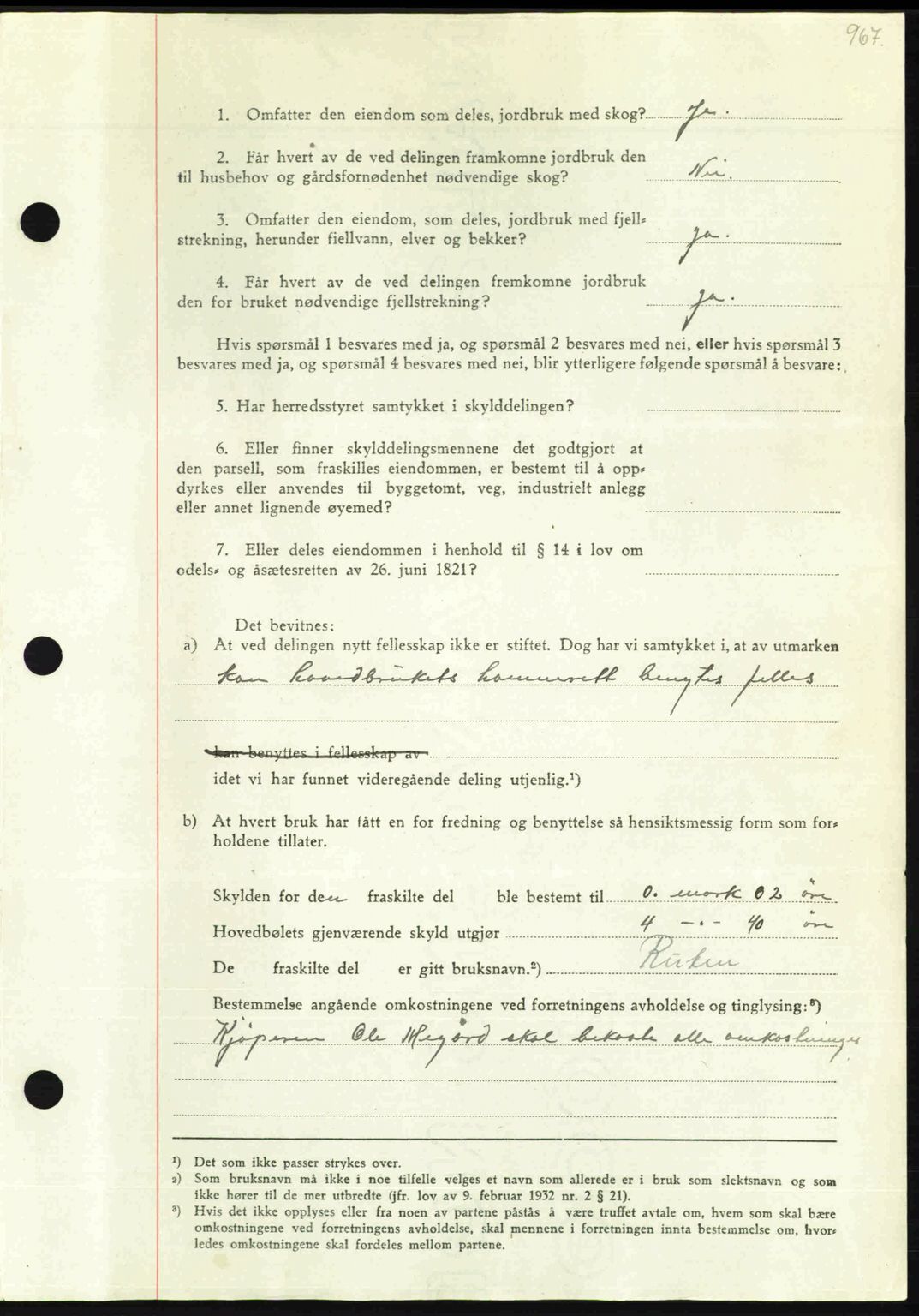 Nordmøre sorenskriveri, AV/SAT-A-4132/1/2/2Ca: Mortgage book no. A102, 1946-1946, Diary no: : 2131/1946