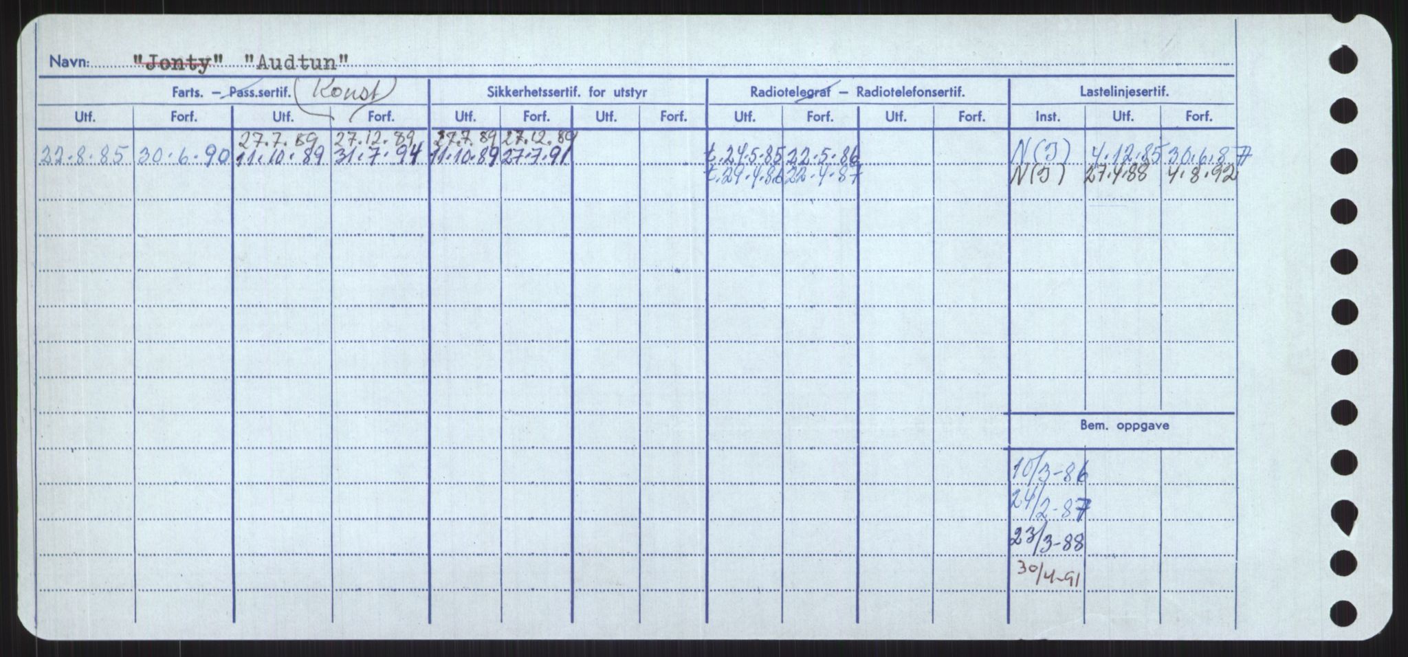 Sjøfartsdirektoratet med forløpere, Skipsmålingen, RA/S-1627/H/Ha/L0001/0001: Fartøy, A-Eig / Fartøy A-Bjøn, p. 512