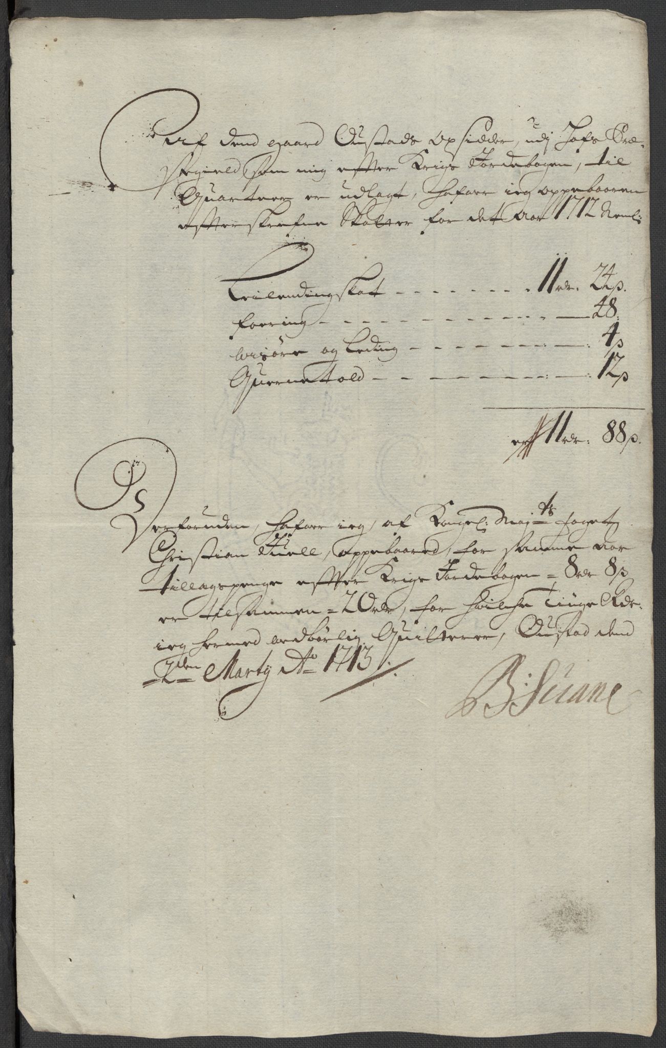 Rentekammeret inntil 1814, Reviderte regnskaper, Fogderegnskap, AV/RA-EA-4092/R13/L0849: Fogderegnskap Solør, Odal og Østerdal, 1712, p. 341