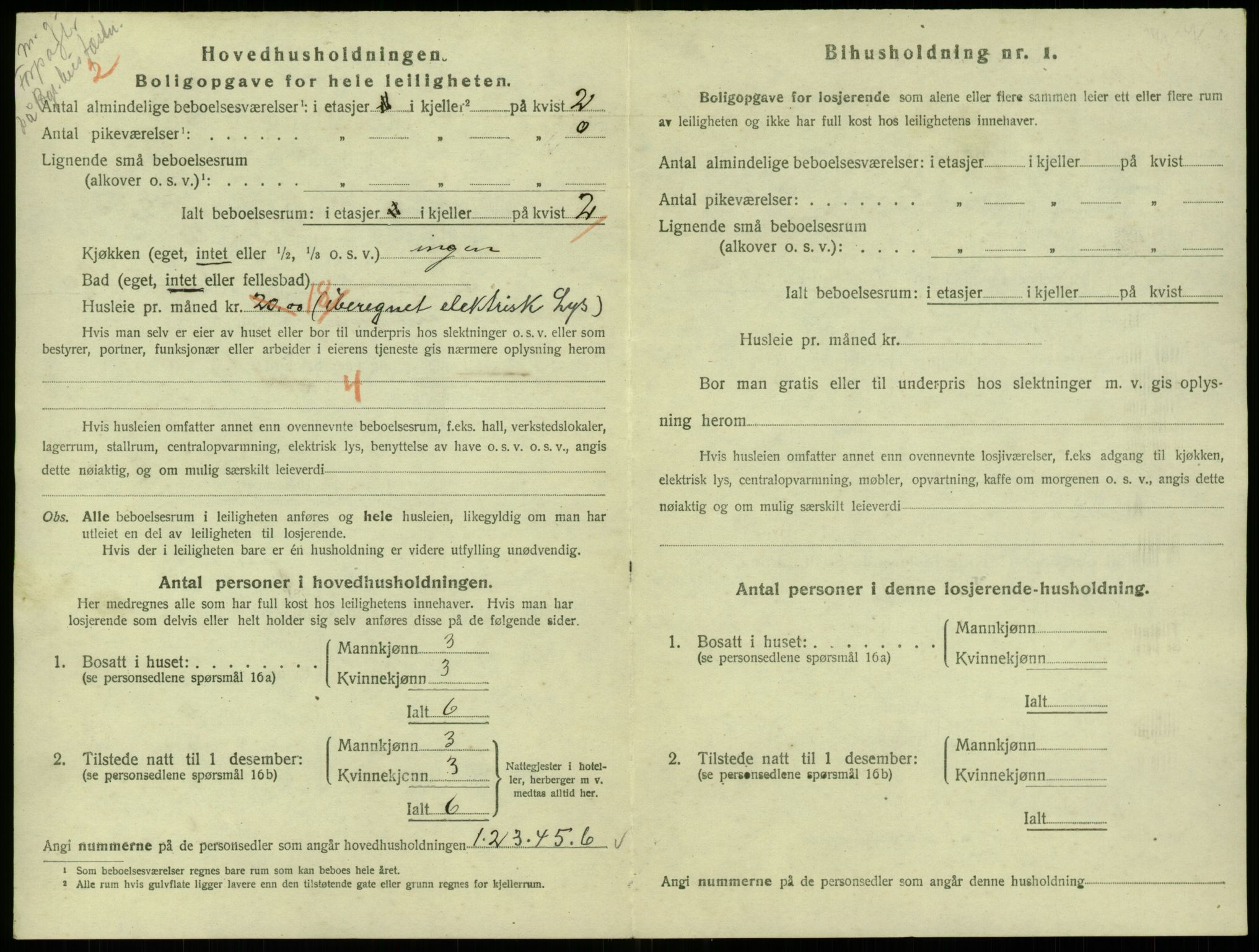 SAB, 1920 census for Bergen, 1920, p. 39828