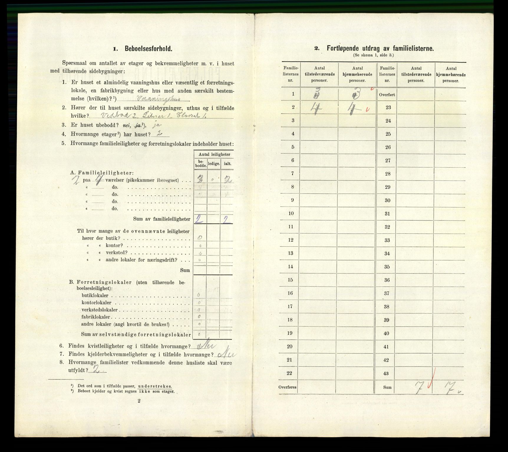 RA, 1910 census for Trondheim, 1910, p. 10698