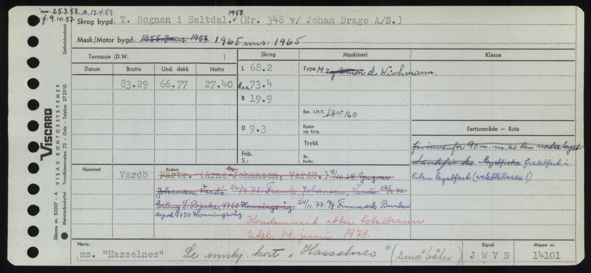 Sjøfartsdirektoratet med forløpere, Skipsmålingen, AV/RA-S-1627/H/Hd/L0014: Fartøy, H-Havl, p. 373