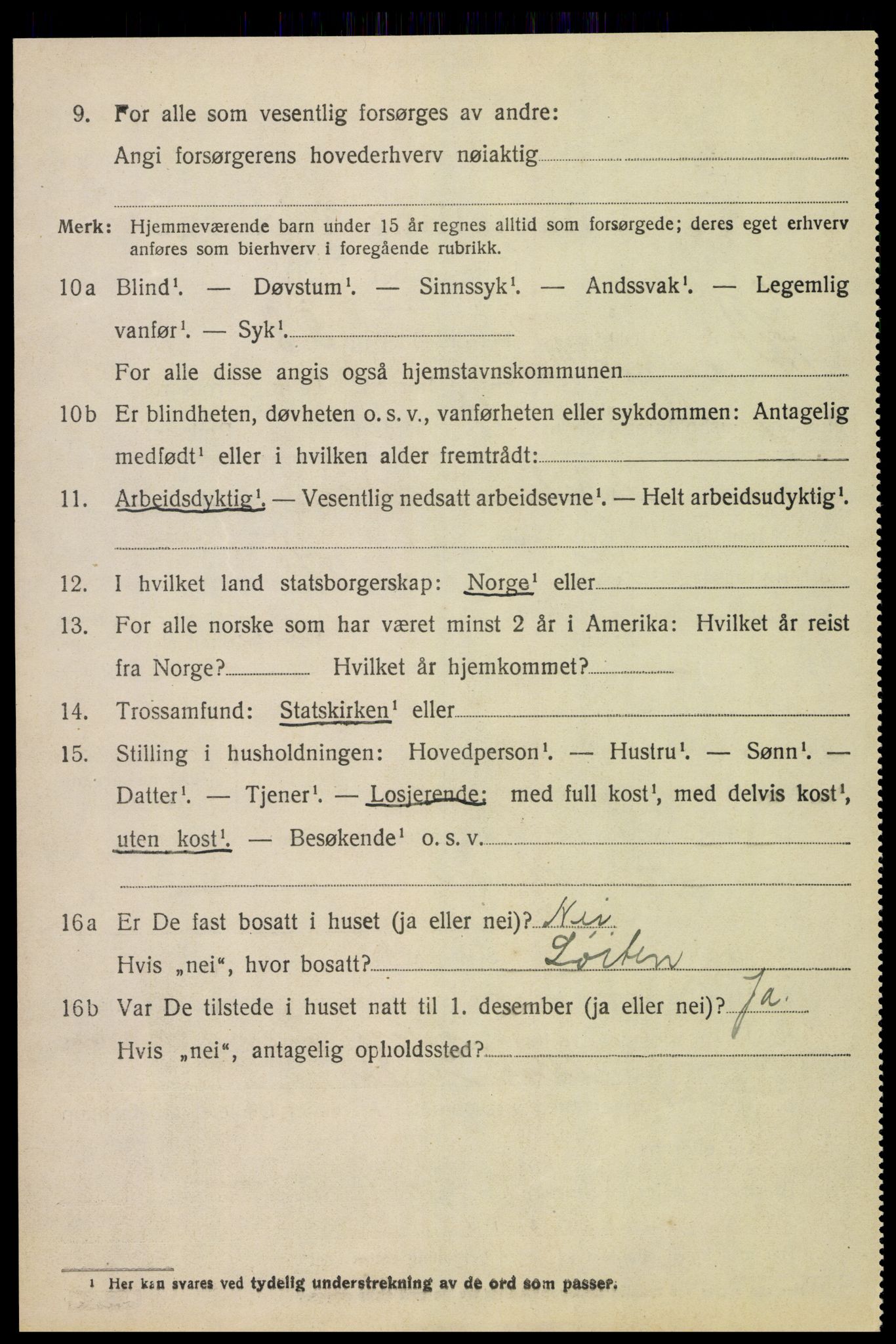 SAH, 1920 census for Ringsaker, 1920, p. 18185