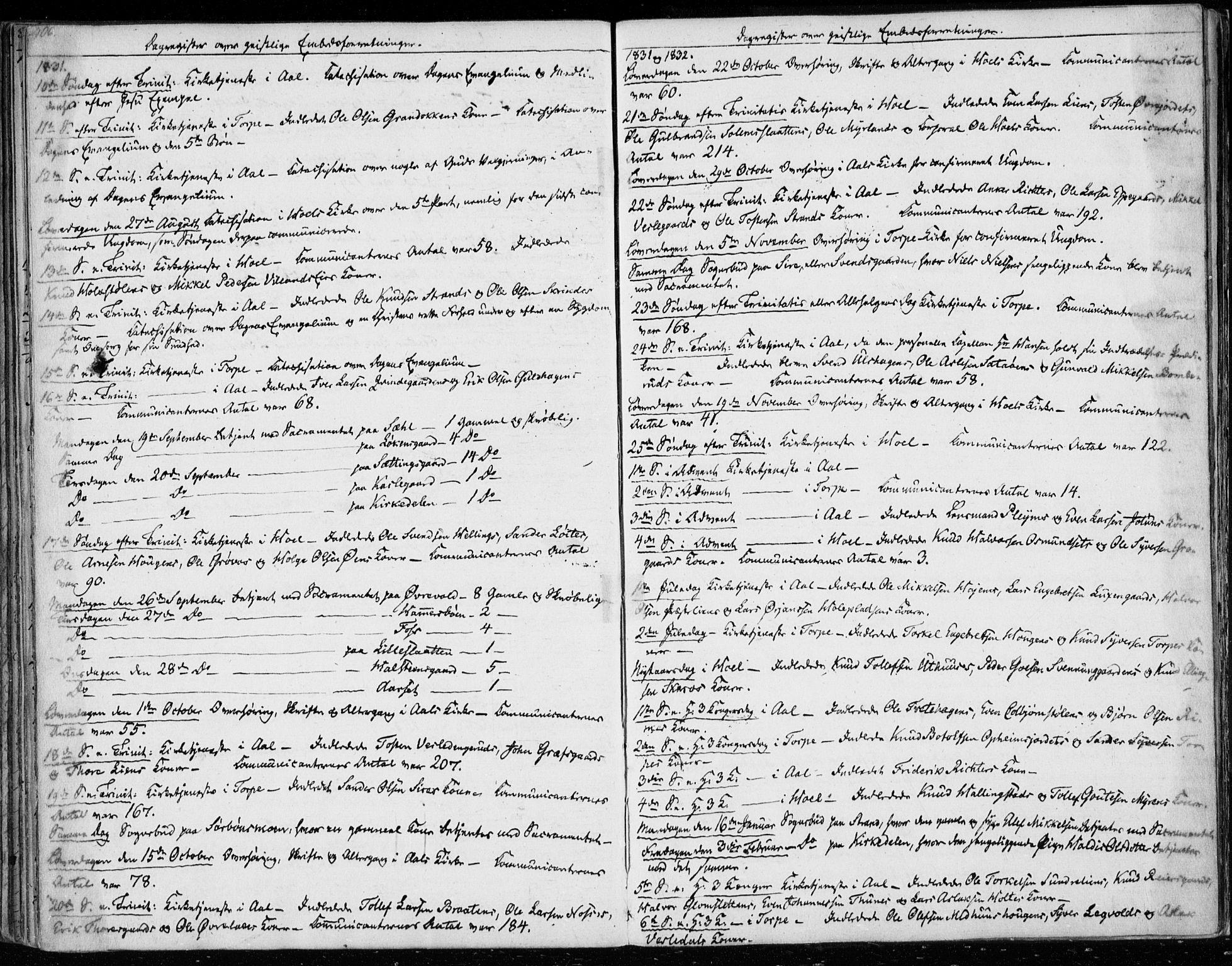 Ål kirkebøker, AV/SAKO-A-249/F/Fa/L0005: Parish register (official) no. I 5, 1825-1848, p. 406