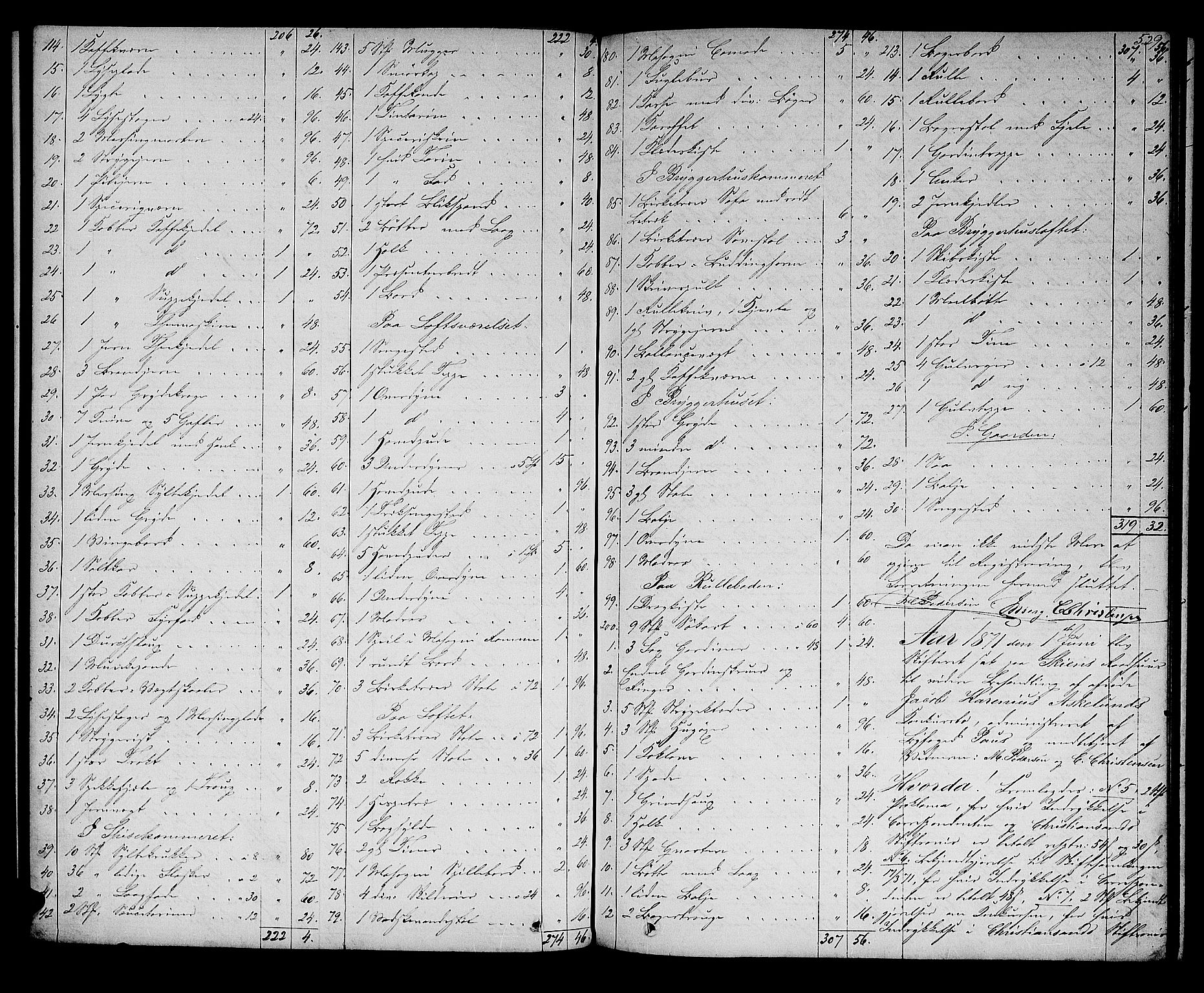 Skien byfogd, AV/SAKO-A-219/H/Hd/L0010: Skifteforhandlingsprotokoll, 1862-1880, p. 528-529