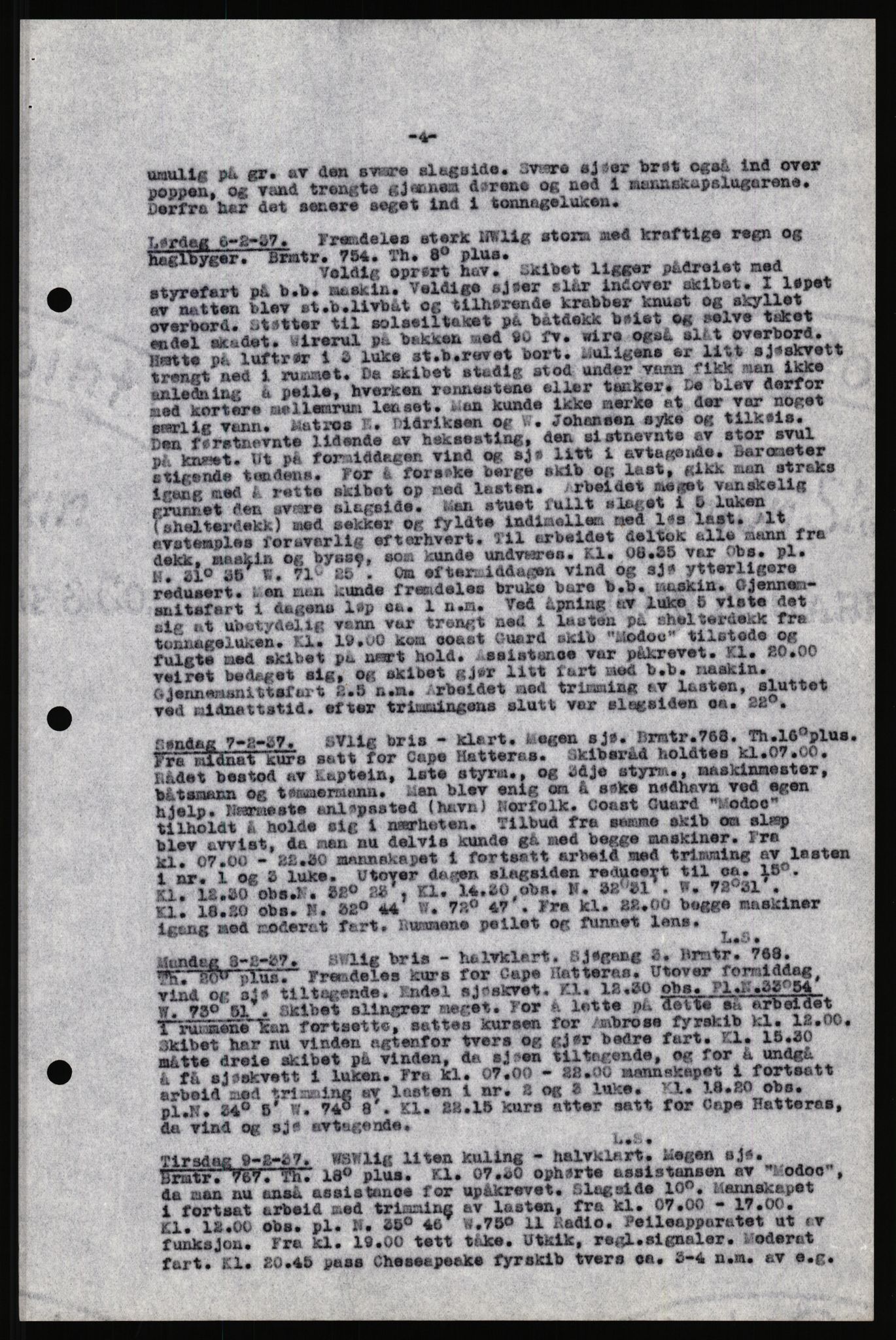 Sjøfartsdirektoratet med forløpere, skipsmapper slettede skip, AV/RA-S-4998/F/Fb/L0072: --, 1949, p. 24