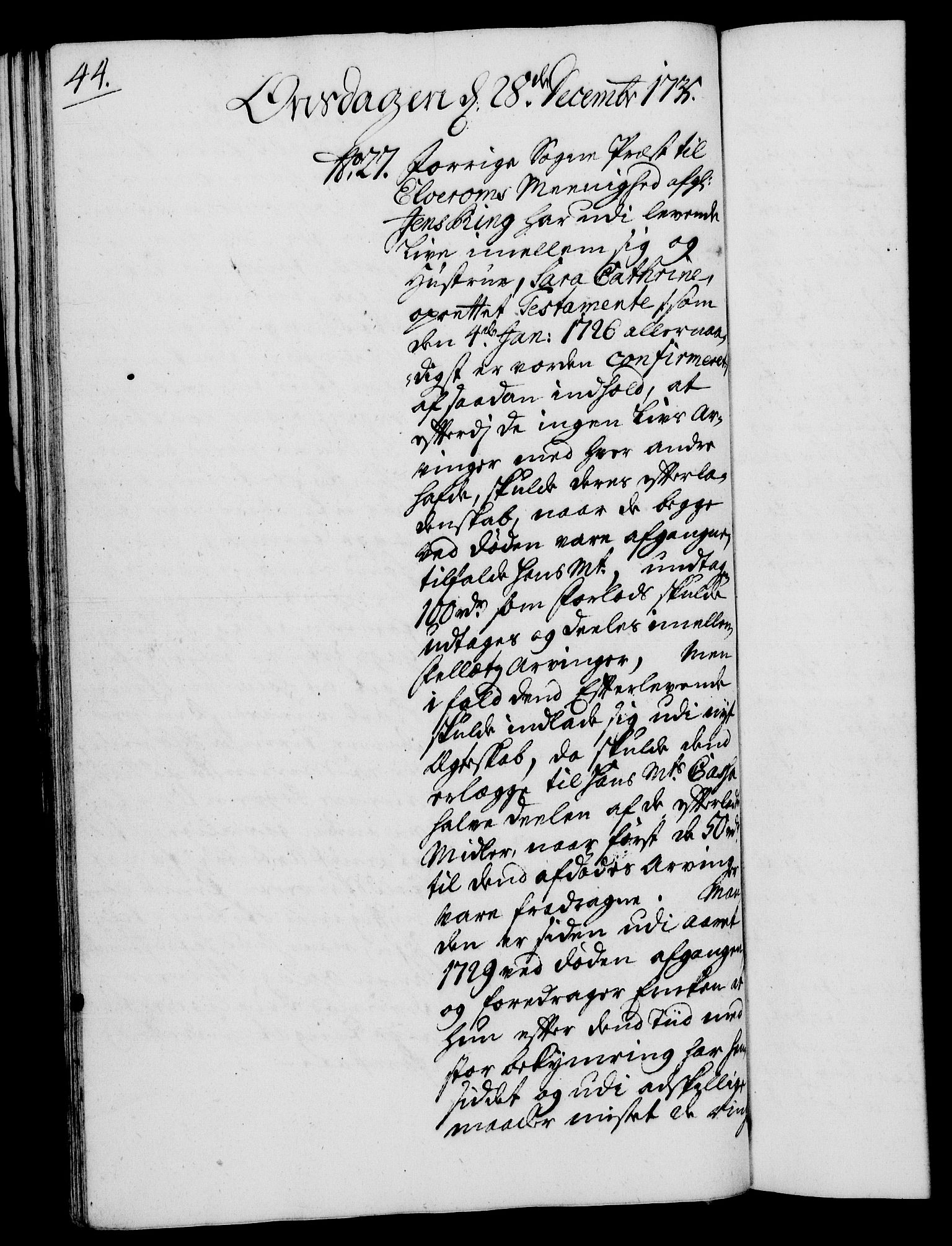 Rentekammeret, Kammerkanselliet, AV/RA-EA-3111/G/Gh/Gha/L0018: Norsk ekstraktmemorialprotokoll (merket RK 53.63), 1735-1736, p. 44