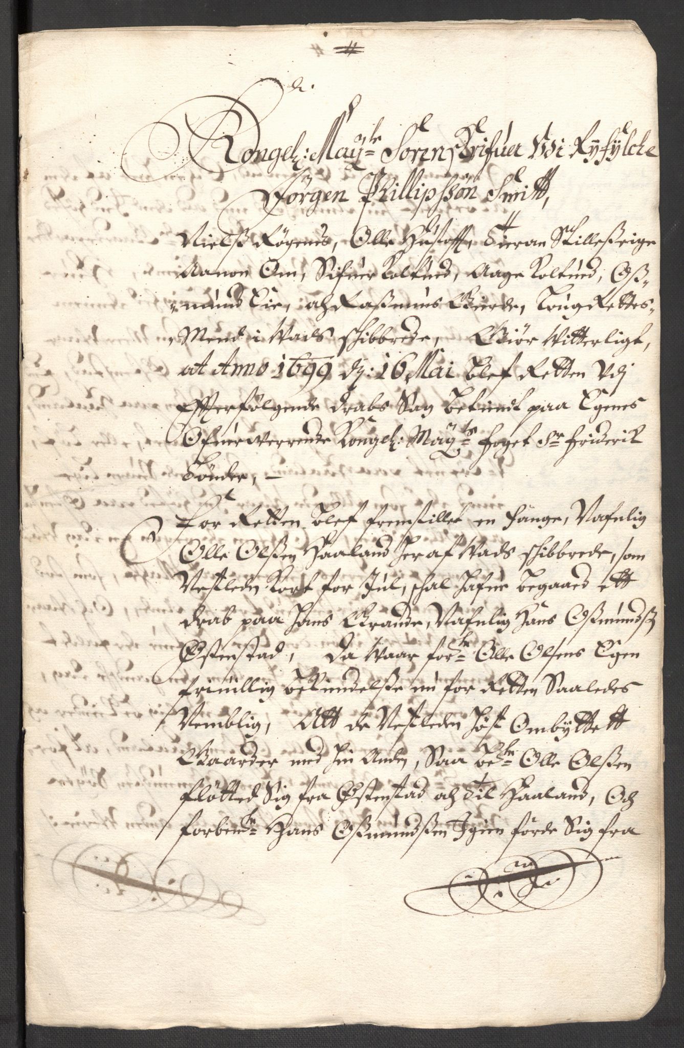 Rentekammeret inntil 1814, Reviderte regnskaper, Fogderegnskap, RA/EA-4092/R47/L2858: Fogderegnskap Ryfylke, 1697-1700, p. 312
