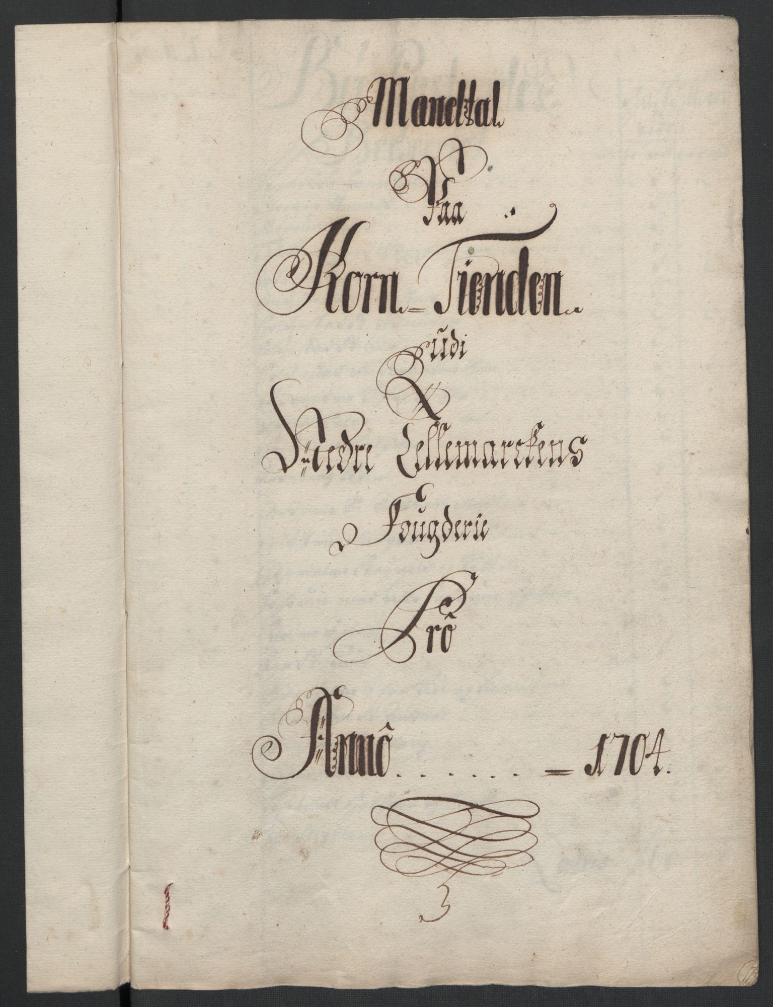 Rentekammeret inntil 1814, Reviderte regnskaper, Fogderegnskap, RA/EA-4092/R36/L2111: Fogderegnskap Øvre og Nedre Telemark og Bamble, 1704, p. 32