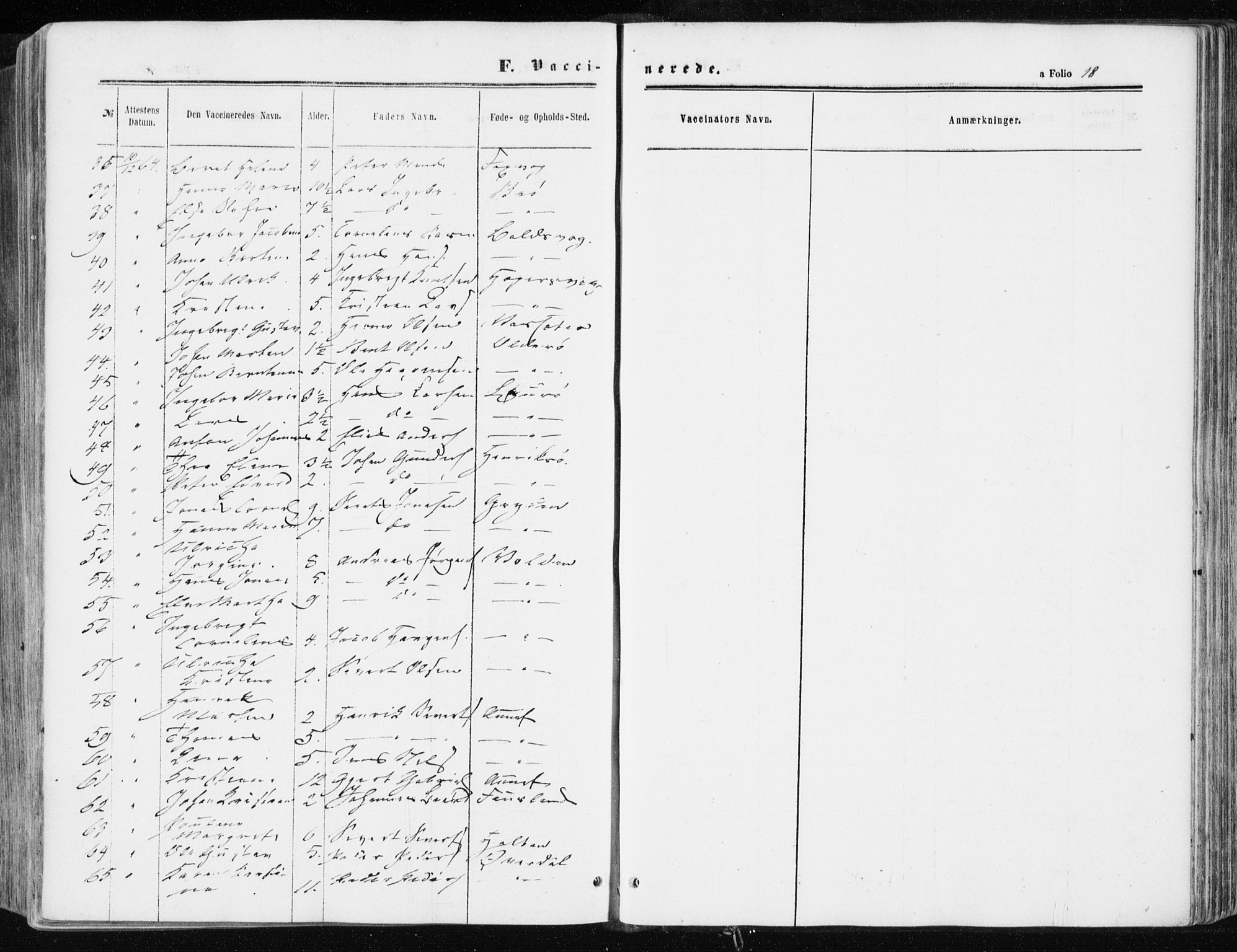 Ministerialprotokoller, klokkerbøker og fødselsregistre - Sør-Trøndelag, AV/SAT-A-1456/634/L0531: Parish register (official) no. 634A07, 1861-1870, p. 18