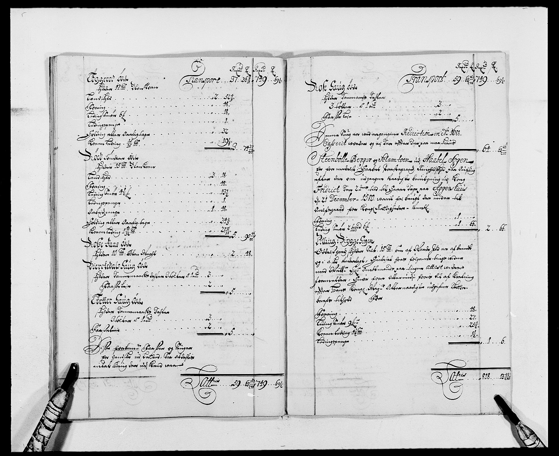 Rentekammeret inntil 1814, Reviderte regnskaper, Fogderegnskap, AV/RA-EA-4092/R02/L0106: Fogderegnskap Moss og Verne kloster, 1688-1691, p. 185