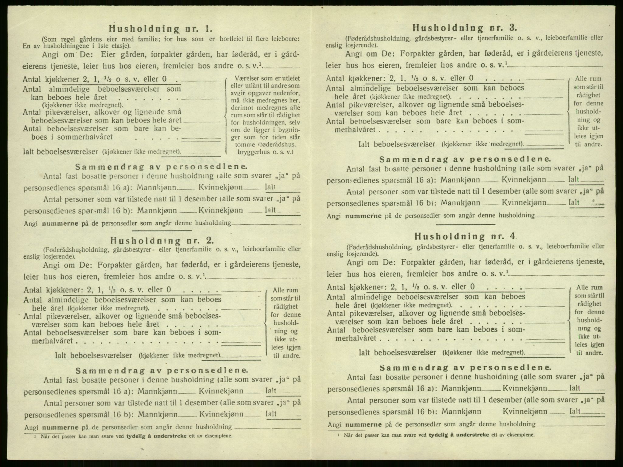 SAKO, 1920 census for Sandeherred, 1920, p. 2065