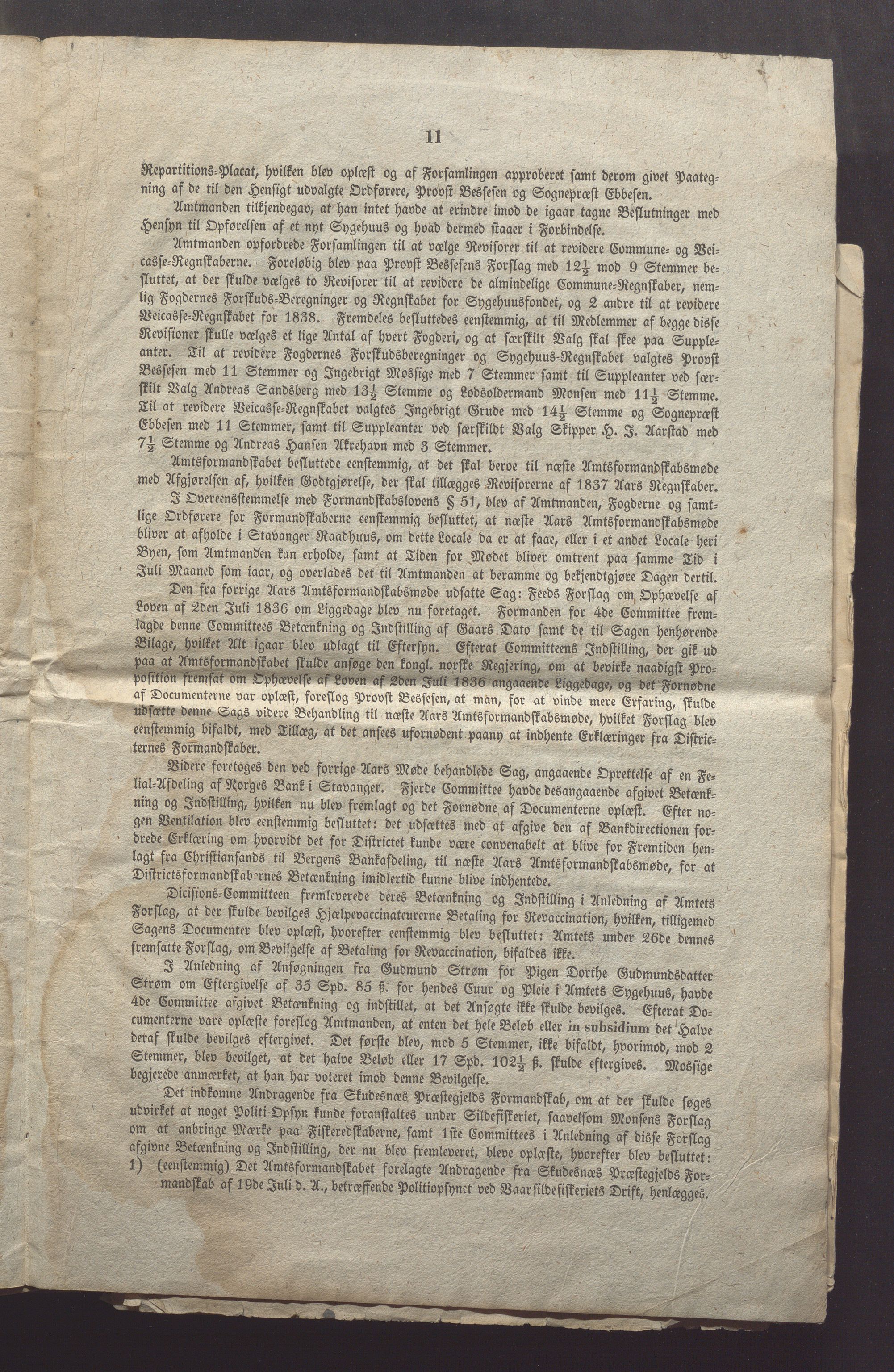 Rogaland fylkeskommune - Fylkesrådmannen , IKAR/A-900/A, 1838-1848, p. 40