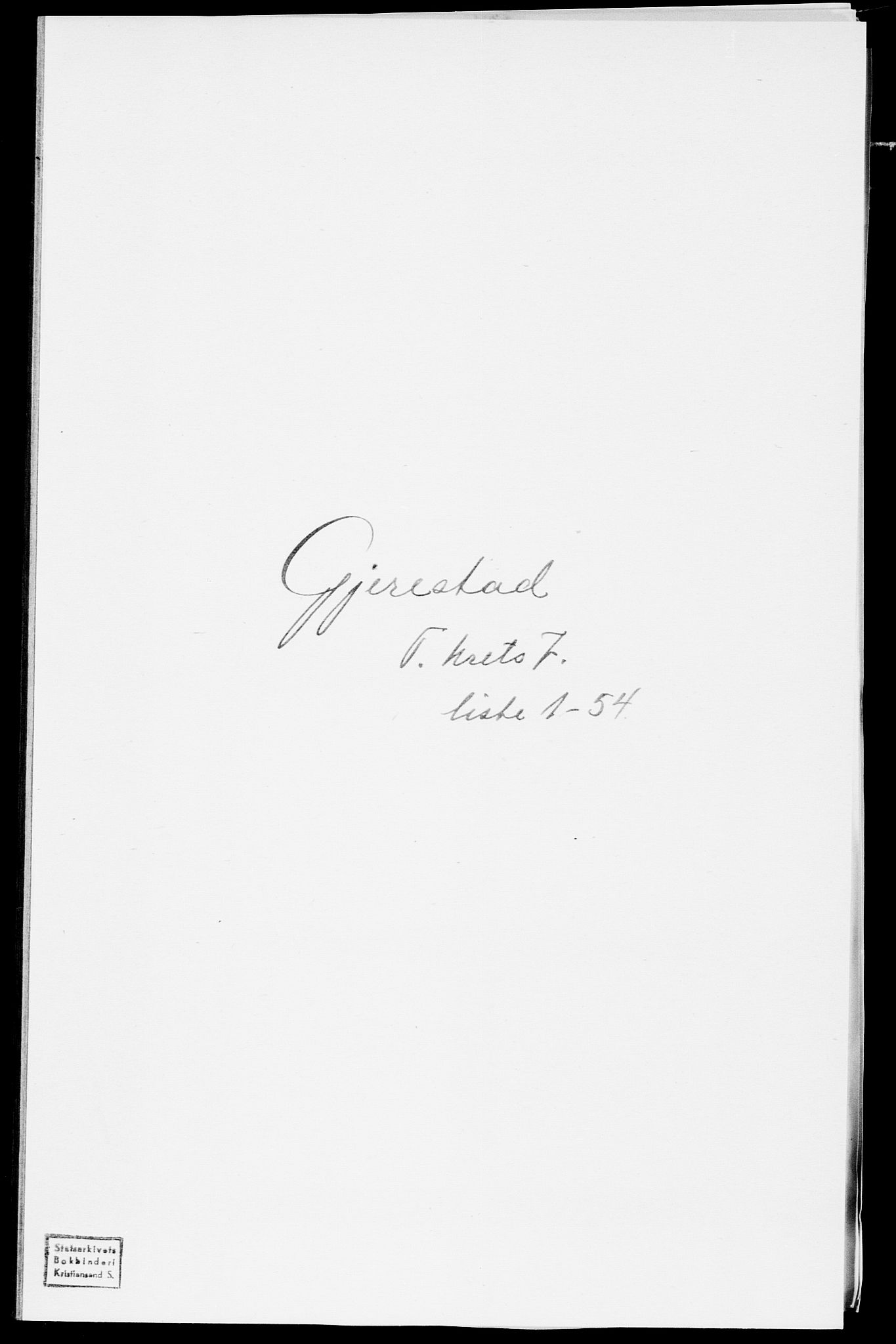 SAK, 1875 census for 0911P Gjerstad, 1875, p. 706