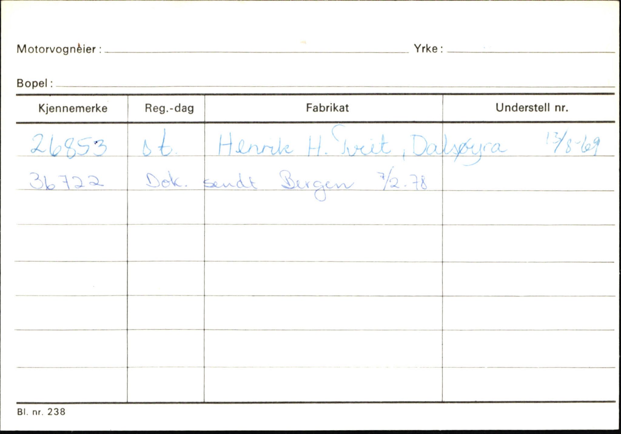 Statens vegvesen, Sogn og Fjordane vegkontor, AV/SAB-A-5301/4/F/L0132: Eigarregister Askvoll A-Å. Balestrand A-Å, 1945-1975, p. 1545