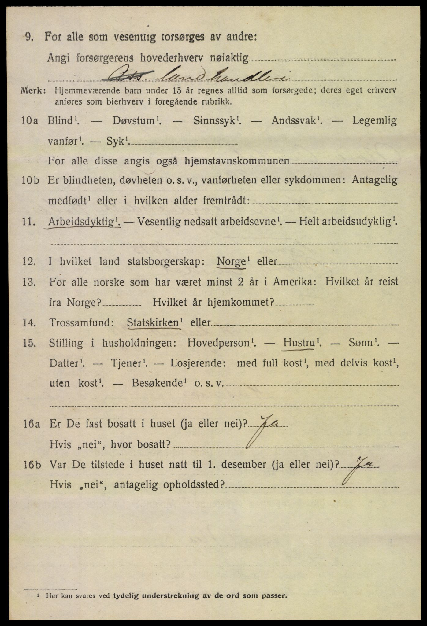 SAH, 1920 census for Nord-Aurdal, 1920, p. 10787