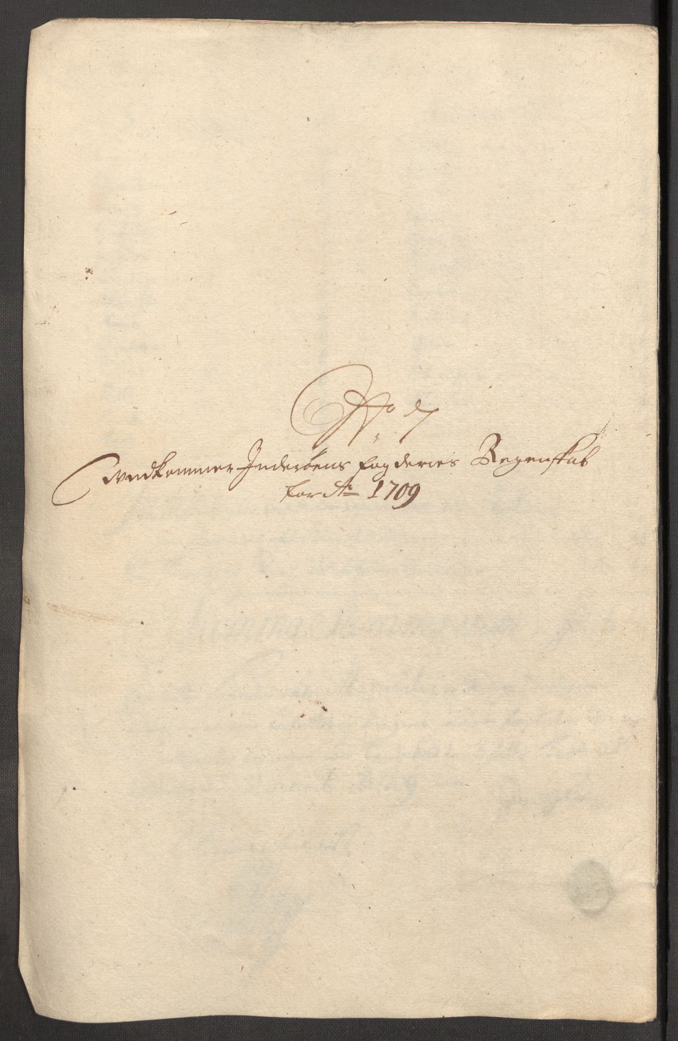 Rentekammeret inntil 1814, Reviderte regnskaper, Fogderegnskap, RA/EA-4092/R63/L4317: Fogderegnskap Inderøy, 1709, p. 145