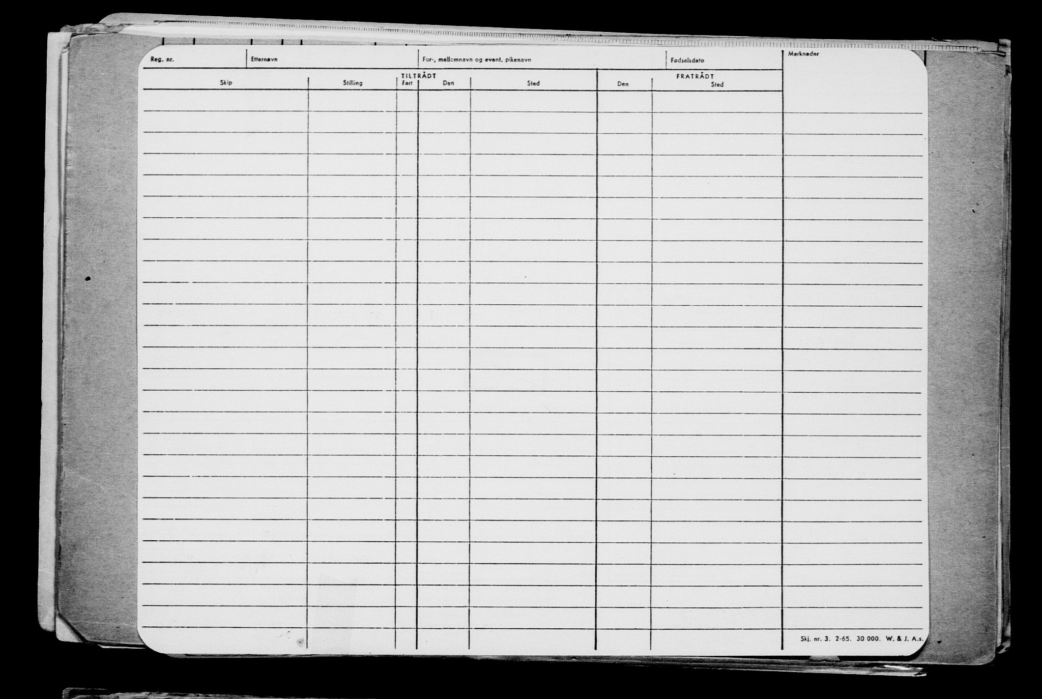 Direktoratet for sjømenn, AV/RA-S-3545/G/Gb/L0238: Hovedkort, 1924, p. 229