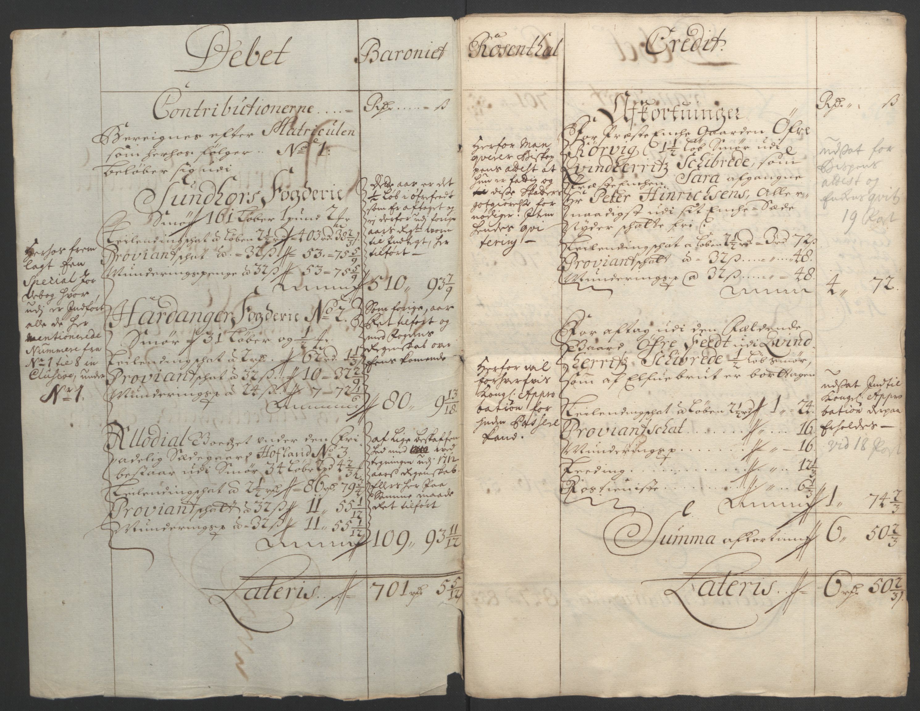 Rentekammeret inntil 1814, Reviderte regnskaper, Fogderegnskap, AV/RA-EA-4092/R49/L3138: Fogderegnskap Rosendal Baroni, 1691-1714, p. 358