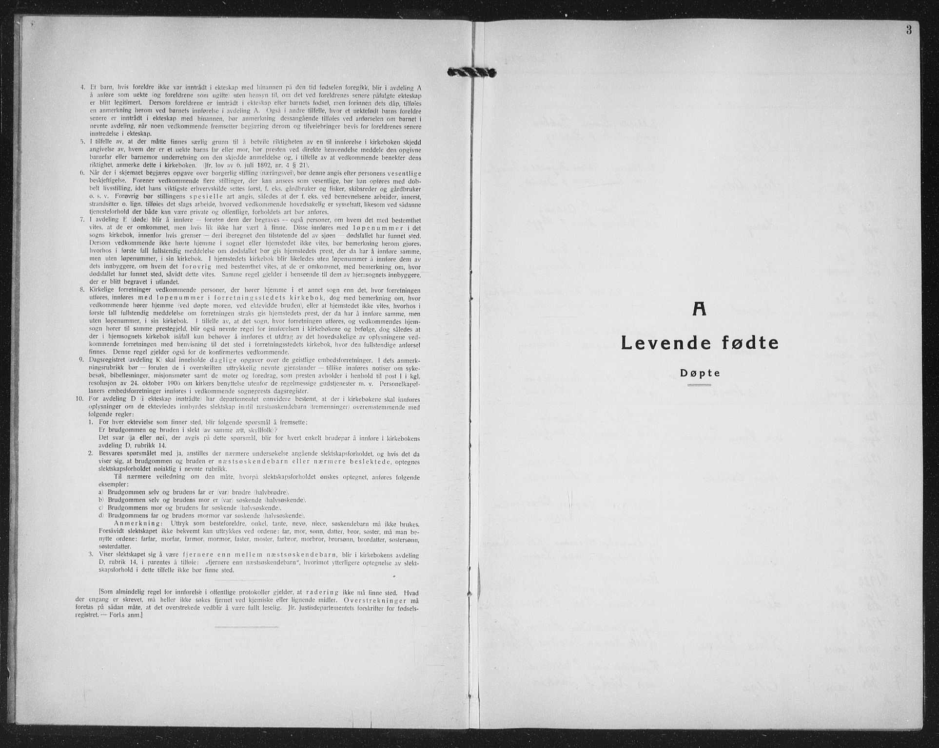 Ministerialprotokoller, klokkerbøker og fødselsregistre - Møre og Romsdal, SAT/A-1454/558/L0704: Parish register (copy) no. 558C05, 1921-1942, p. 3