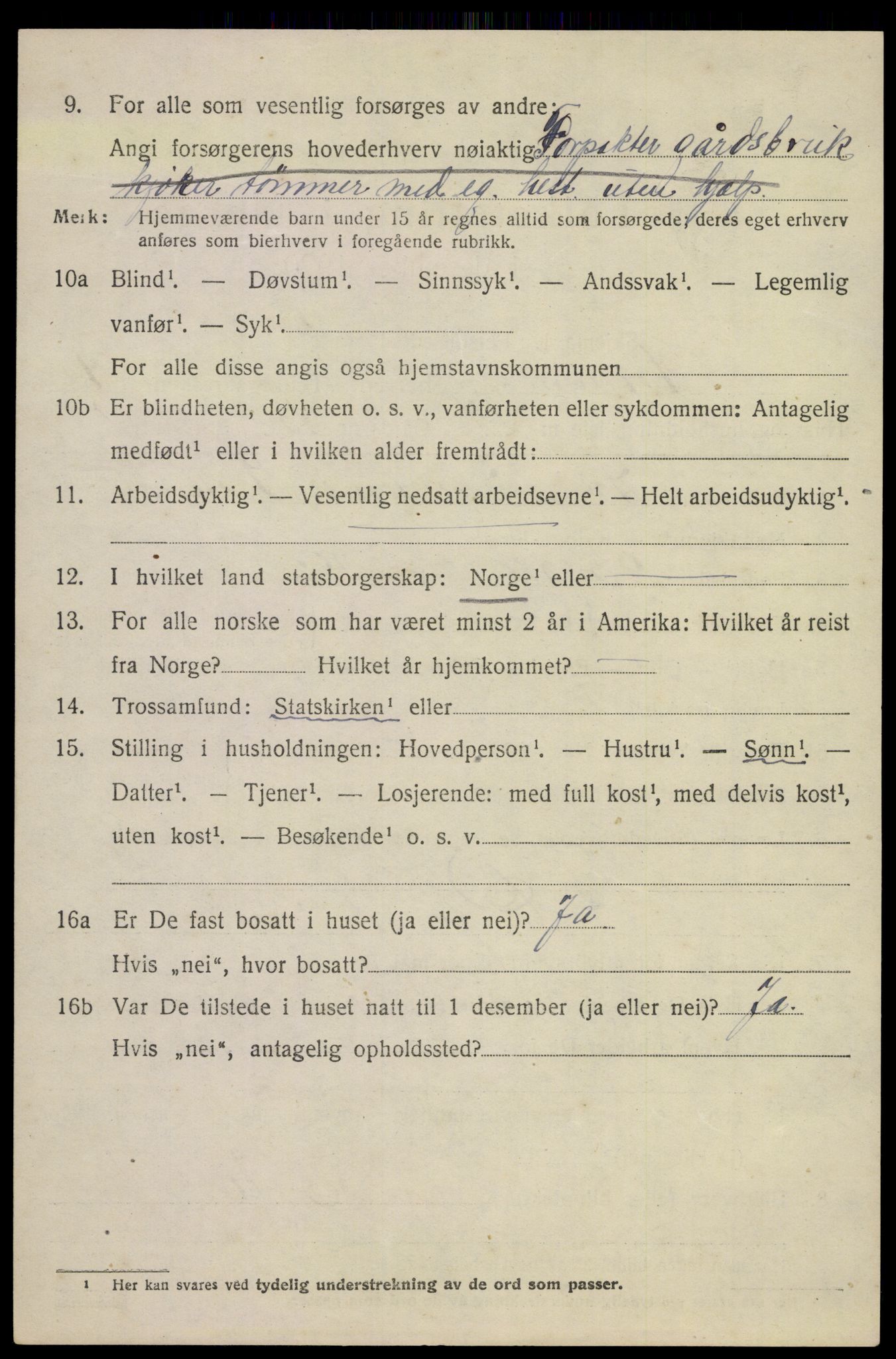 SAKO, 1920 census for Hedrum, 1920, p. 5692