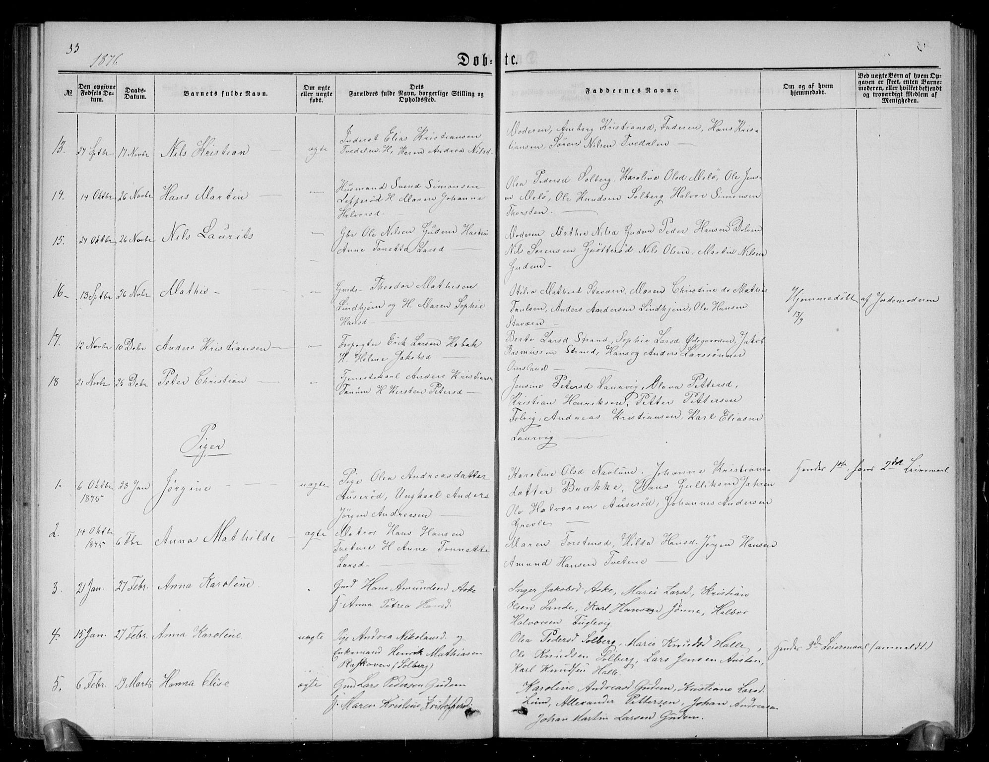 Brunlanes kirkebøker, SAKO/A-342/G/Ga/L0002: Parish register (copy) no. I 2, 1866-1876, p. 53