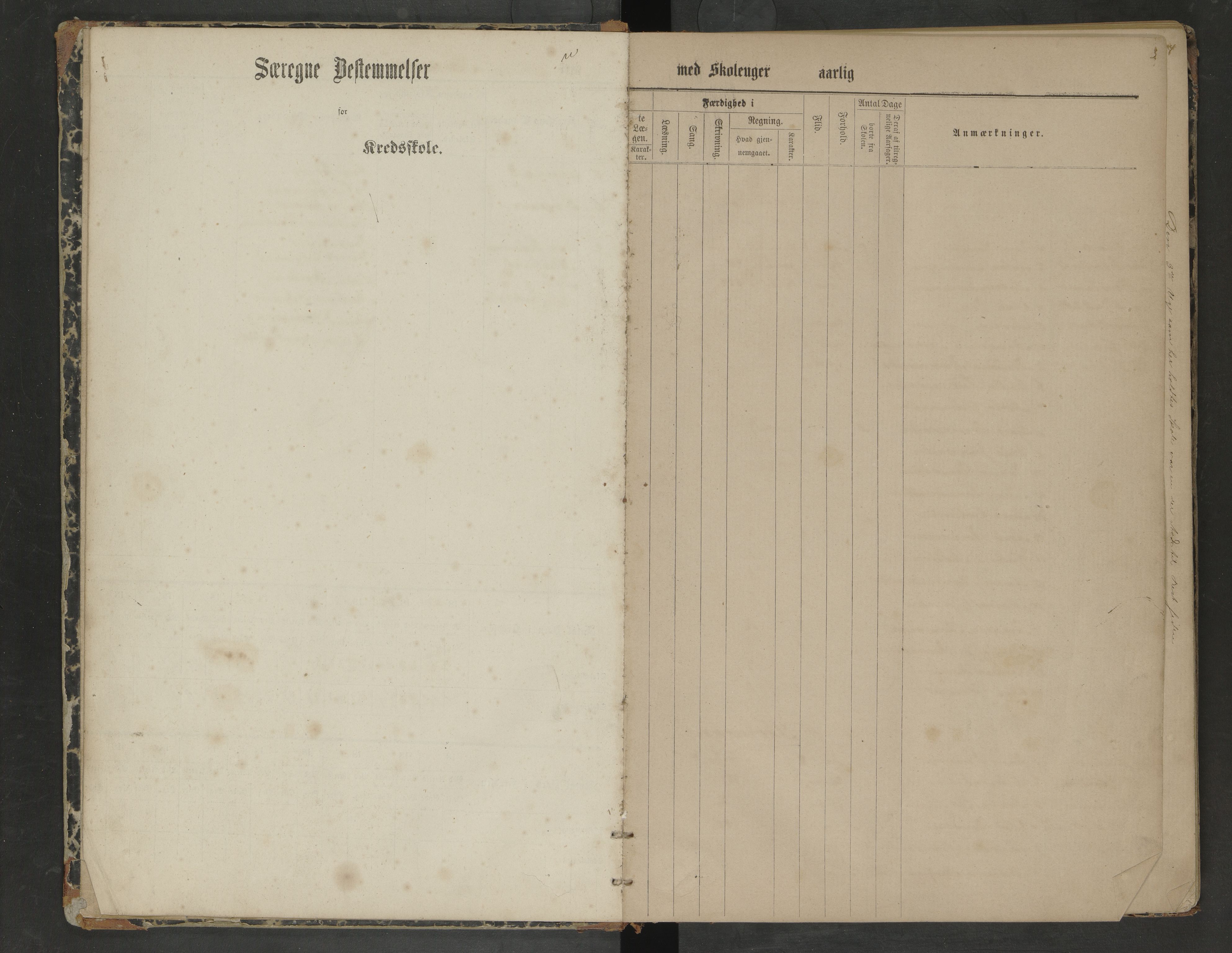 Ankenes kommune.Ymse skolekretser, AIN/K-18550.510.01/F/Fa/L0003: Bakkefjord/Bjerkvik/Seines/Strømnes/Trædal/Øyjord, 1873-1880