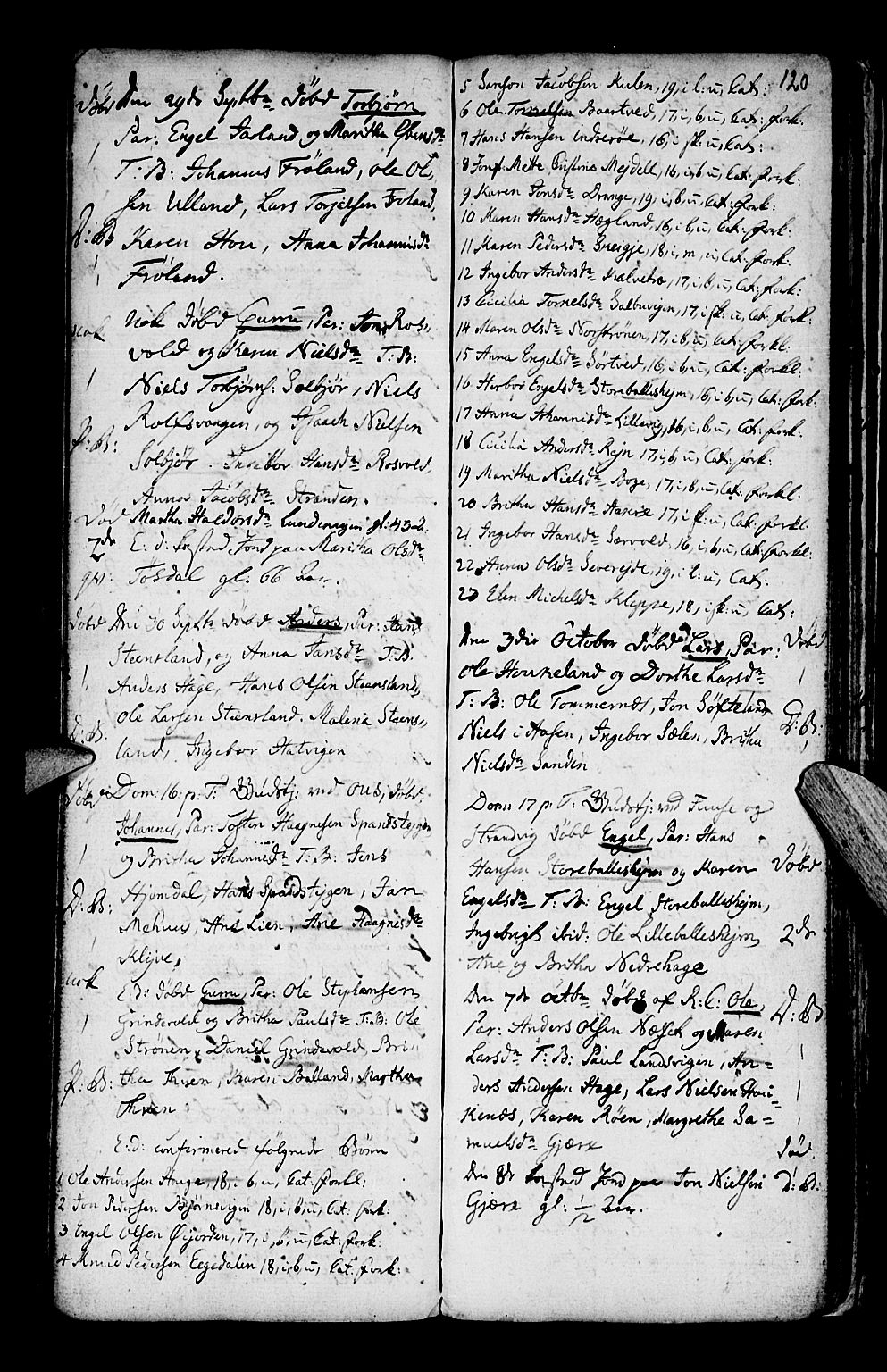 Os sokneprestembete, AV/SAB-A-99929: Parish register (official) no. A 10, 1779-1788, p. 120