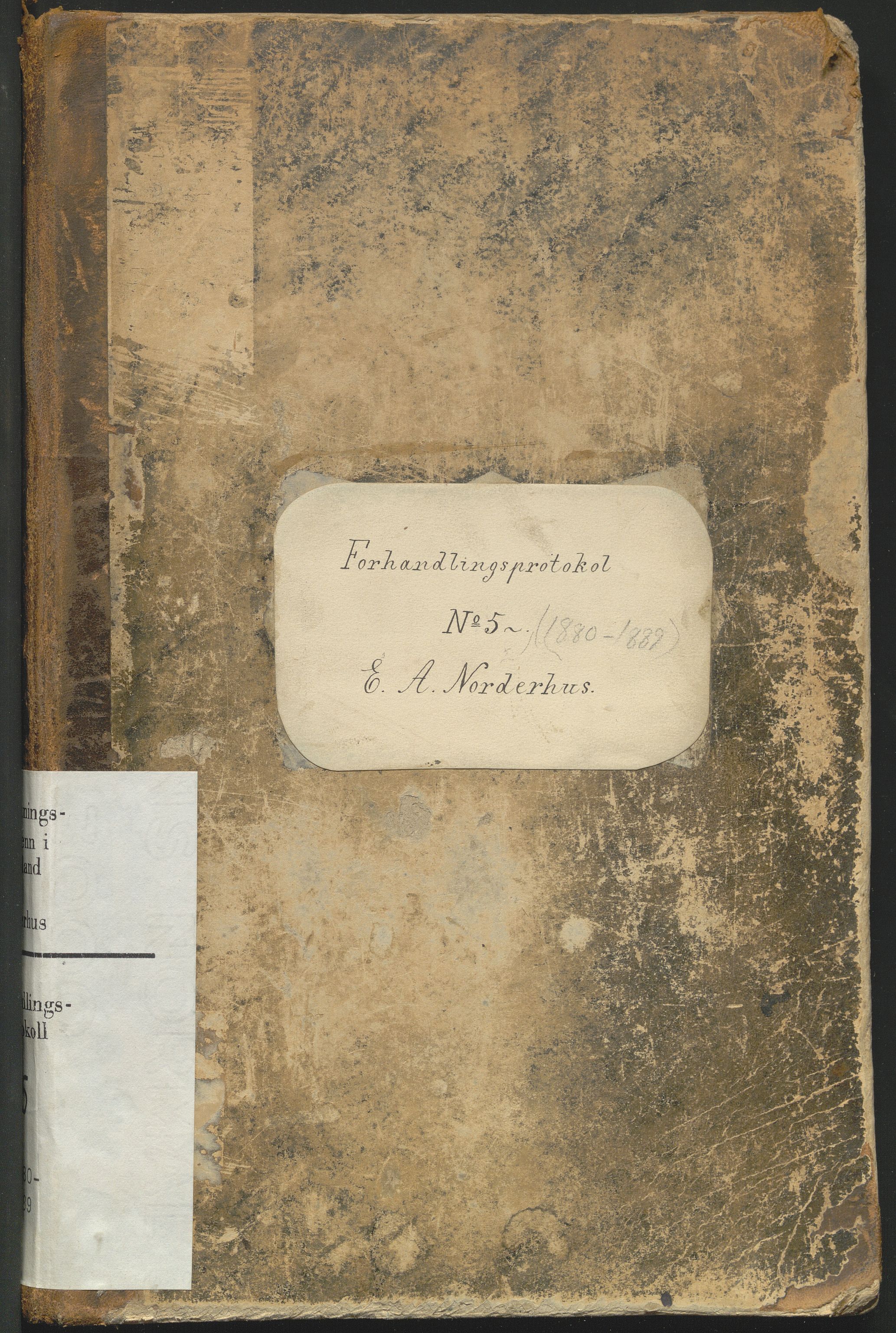 Utskiftningsformannen i Oppland fylke, AV/SAH-JORDSKIFTEO-001/H/Hb/Hbg/L0003/0002: Forhandlingsprotokoller / Forhandlingsprotokoll - Gudbrandsdalen, 1880-1889