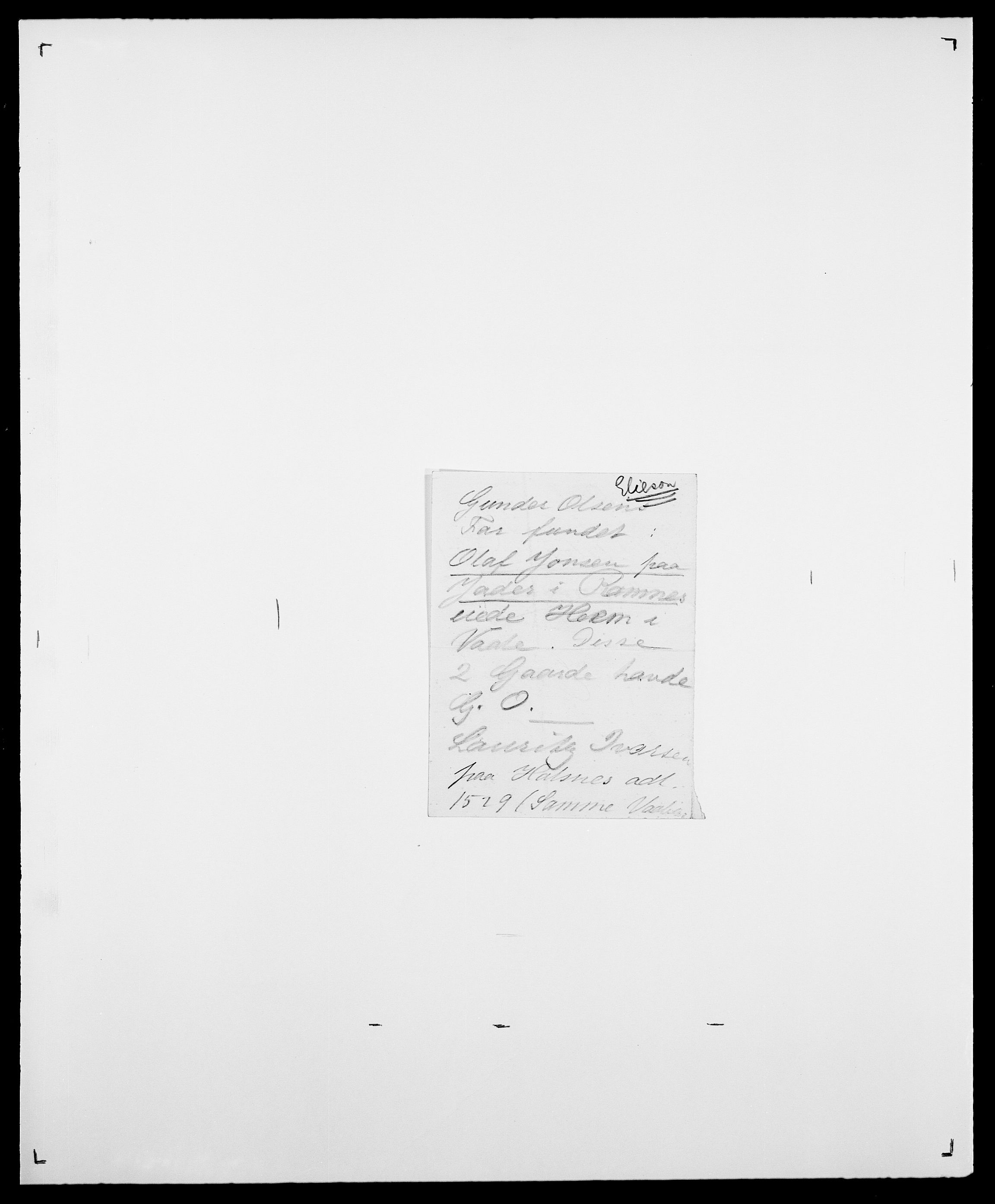 Delgobe, Charles Antoine - samling, AV/SAO-PAO-0038/D/Da/L0039: Thorsen - Urup, p. 405