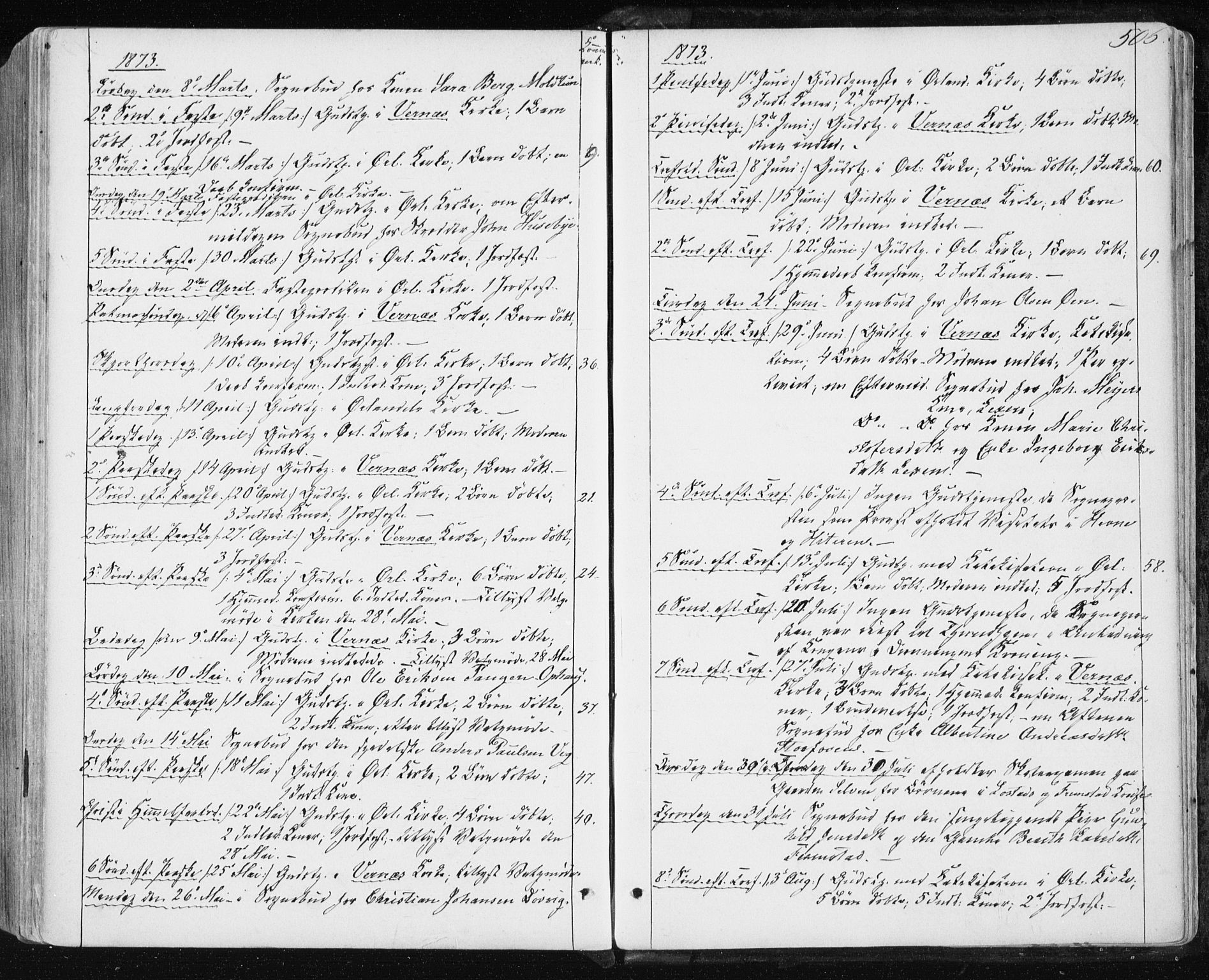 Ministerialprotokoller, klokkerbøker og fødselsregistre - Sør-Trøndelag, SAT/A-1456/659/L0737: Parish register (official) no. 659A07, 1857-1875, p. 506