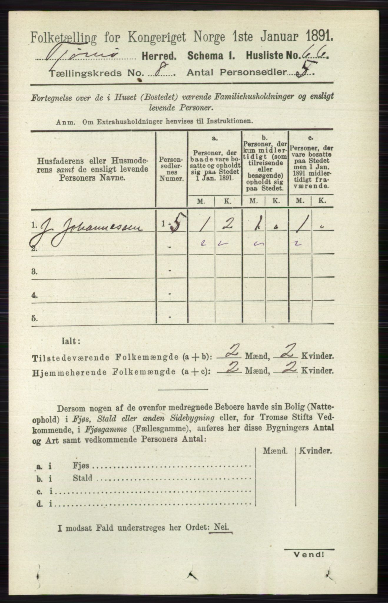 RA, 1891 census for 0723 Tjøme, 1891, p. 2786