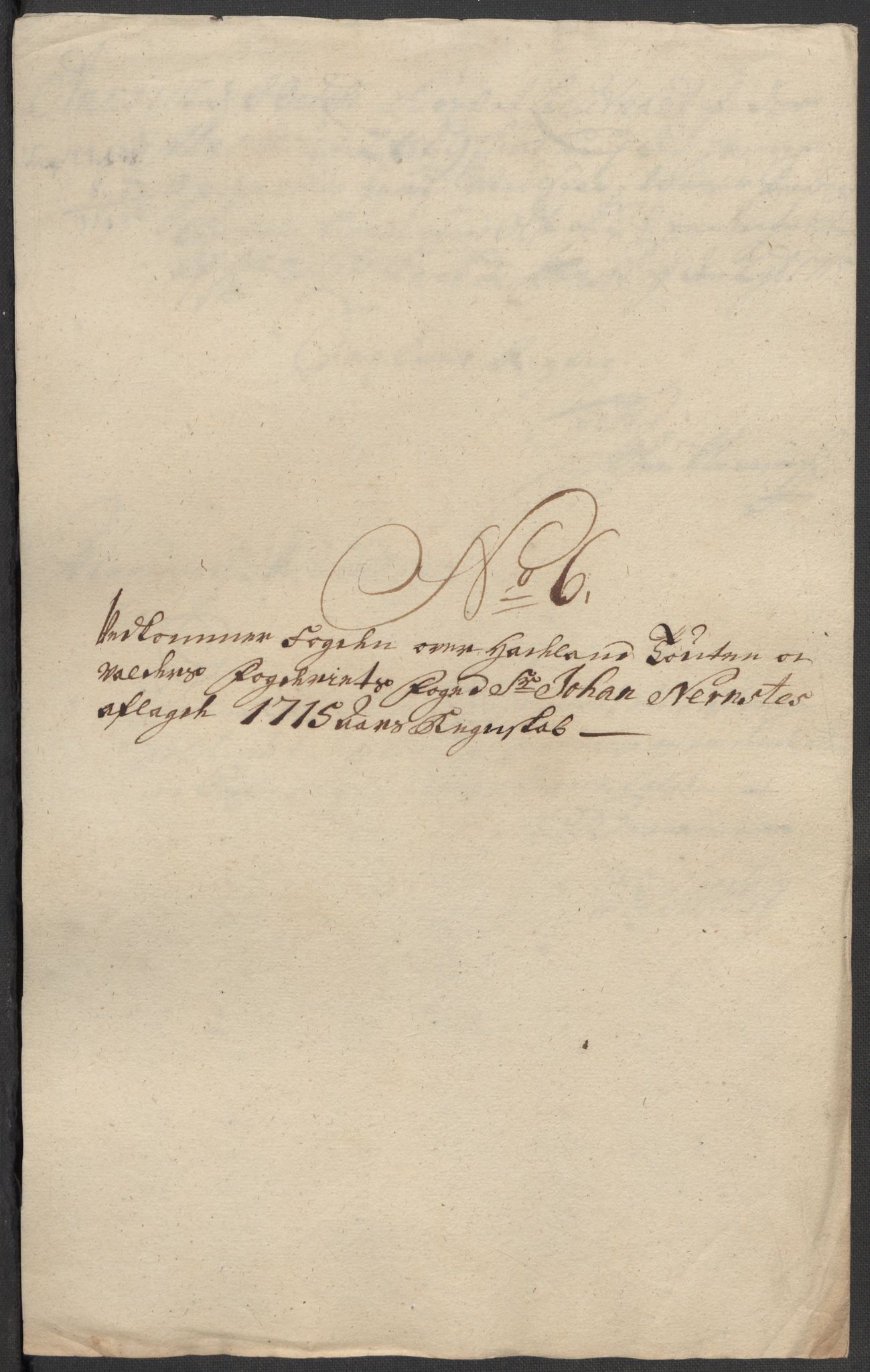 Rentekammeret inntil 1814, Reviderte regnskaper, Fogderegnskap, AV/RA-EA-4092/R18/L1314: Fogderegnskap Hadeland, Toten og Valdres, 1715, p. 311