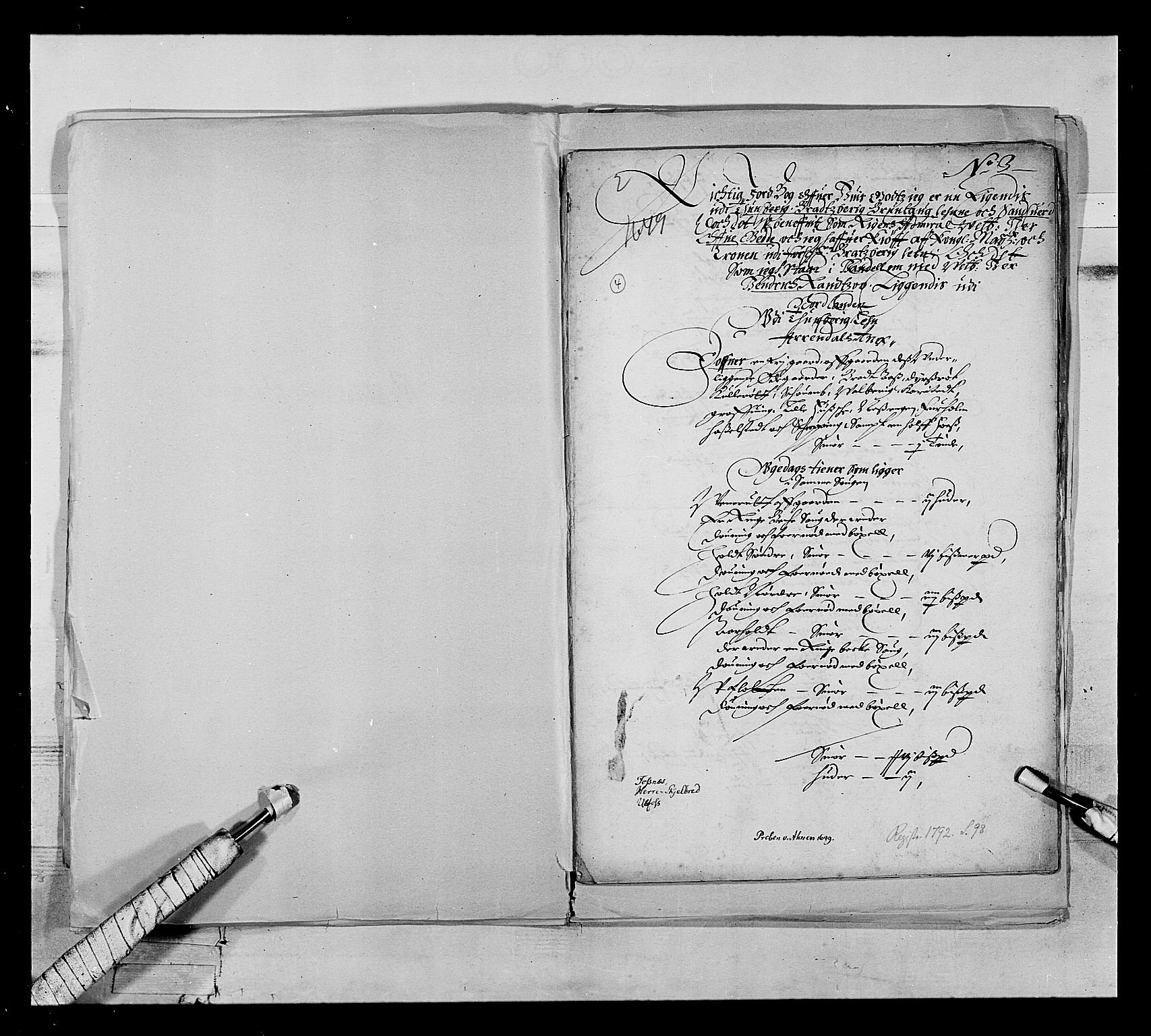 Stattholderembetet 1572-1771, AV/RA-EA-2870/Ek/L0021/0003: Jordebøker 1633-1658: / 10 adelsjordebøker fra forskjellige len, 1648-1649, p. 63